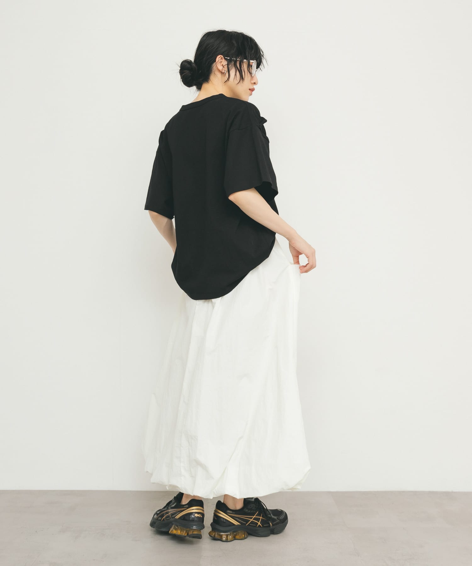 身長：160cm サイズ：one