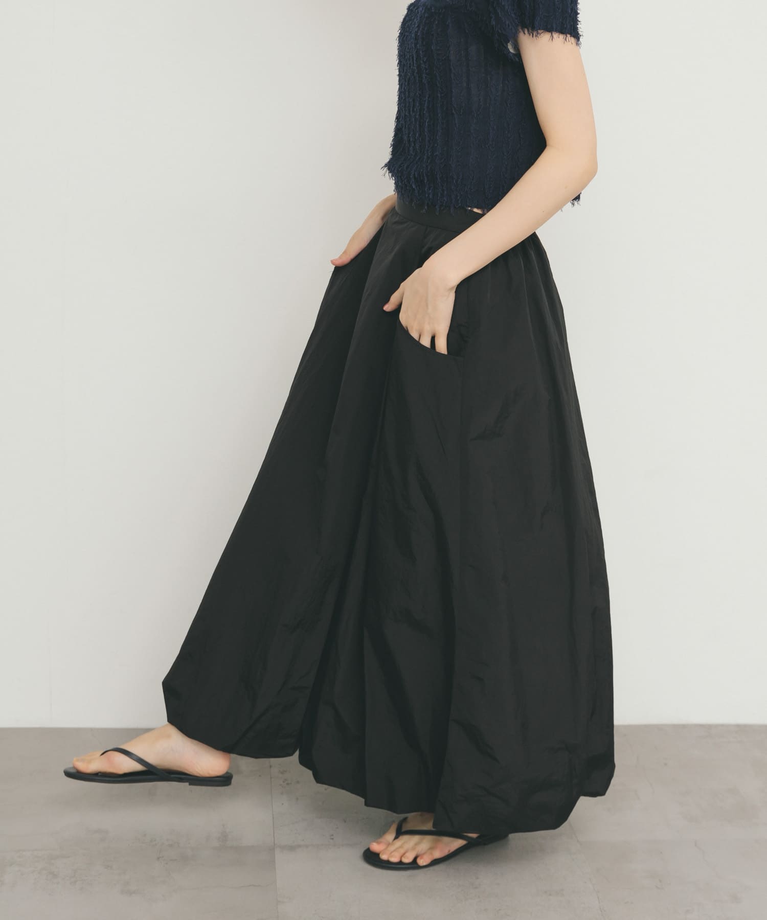 タックバルーンスカート