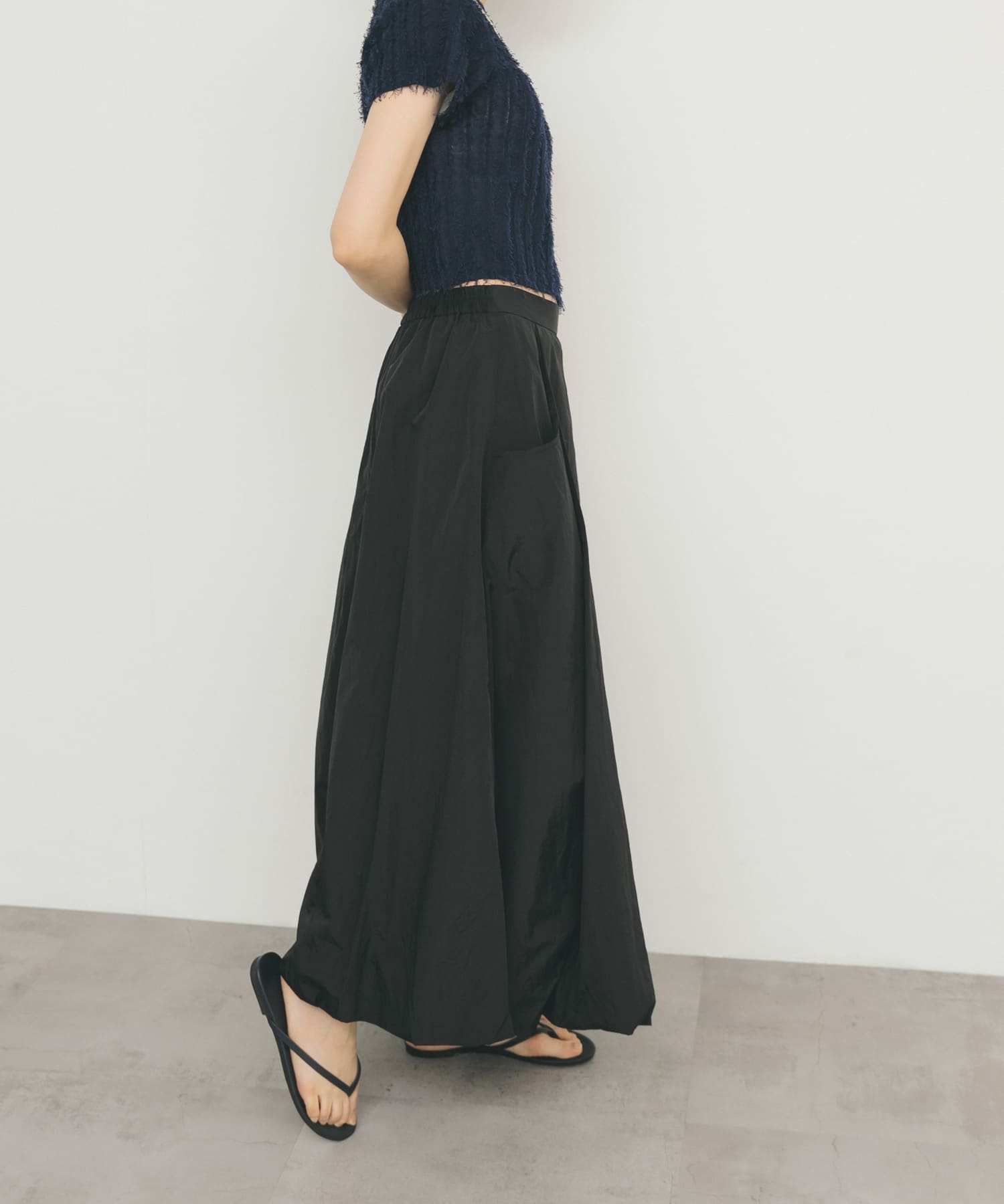 身長：160cm サイズ：one