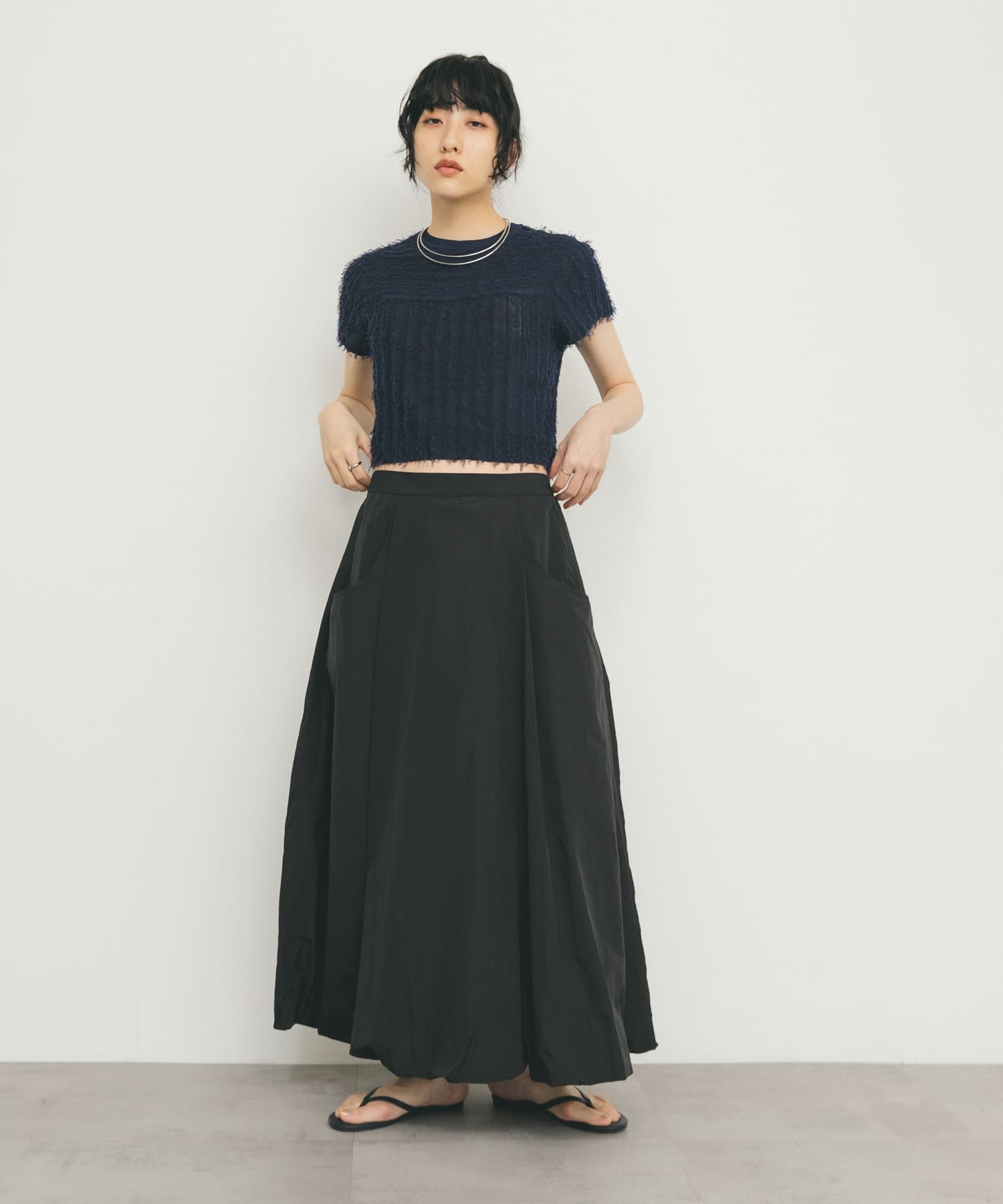 身長：160cm サイズ：one