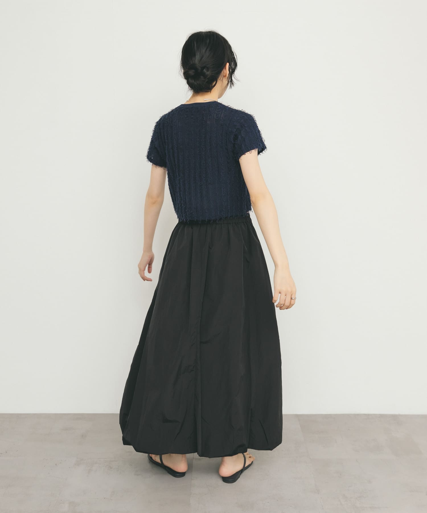 身長：160cm サイズ：one