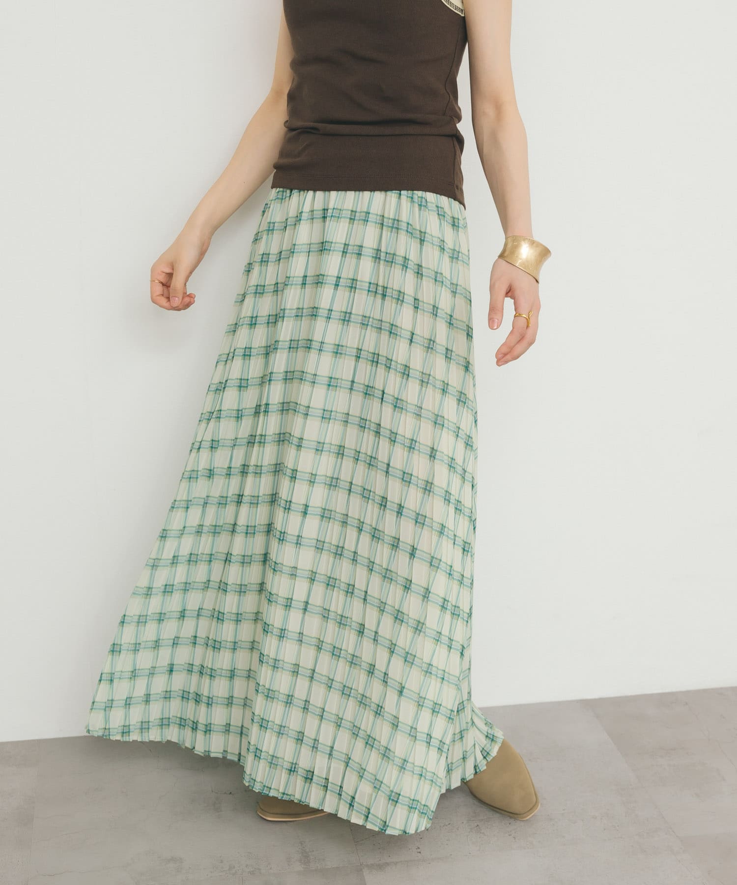 身長：160cm サイズ：one
