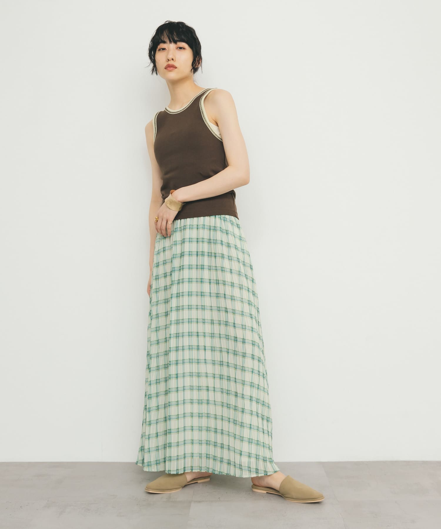 身長：160cm サイズ：one