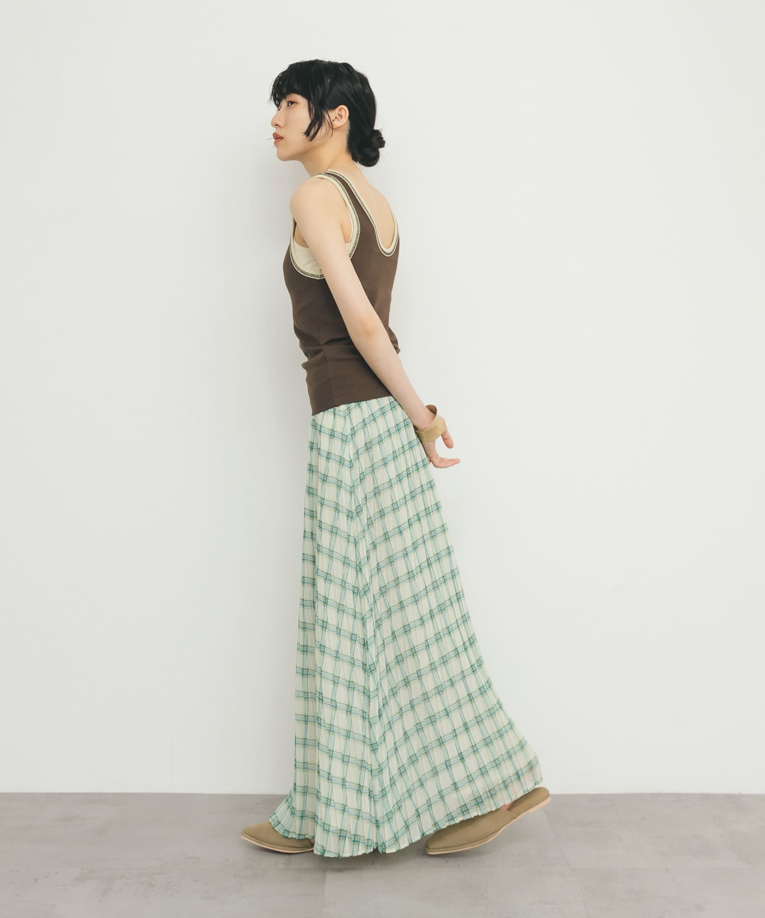 身長：160cm サイズ：one