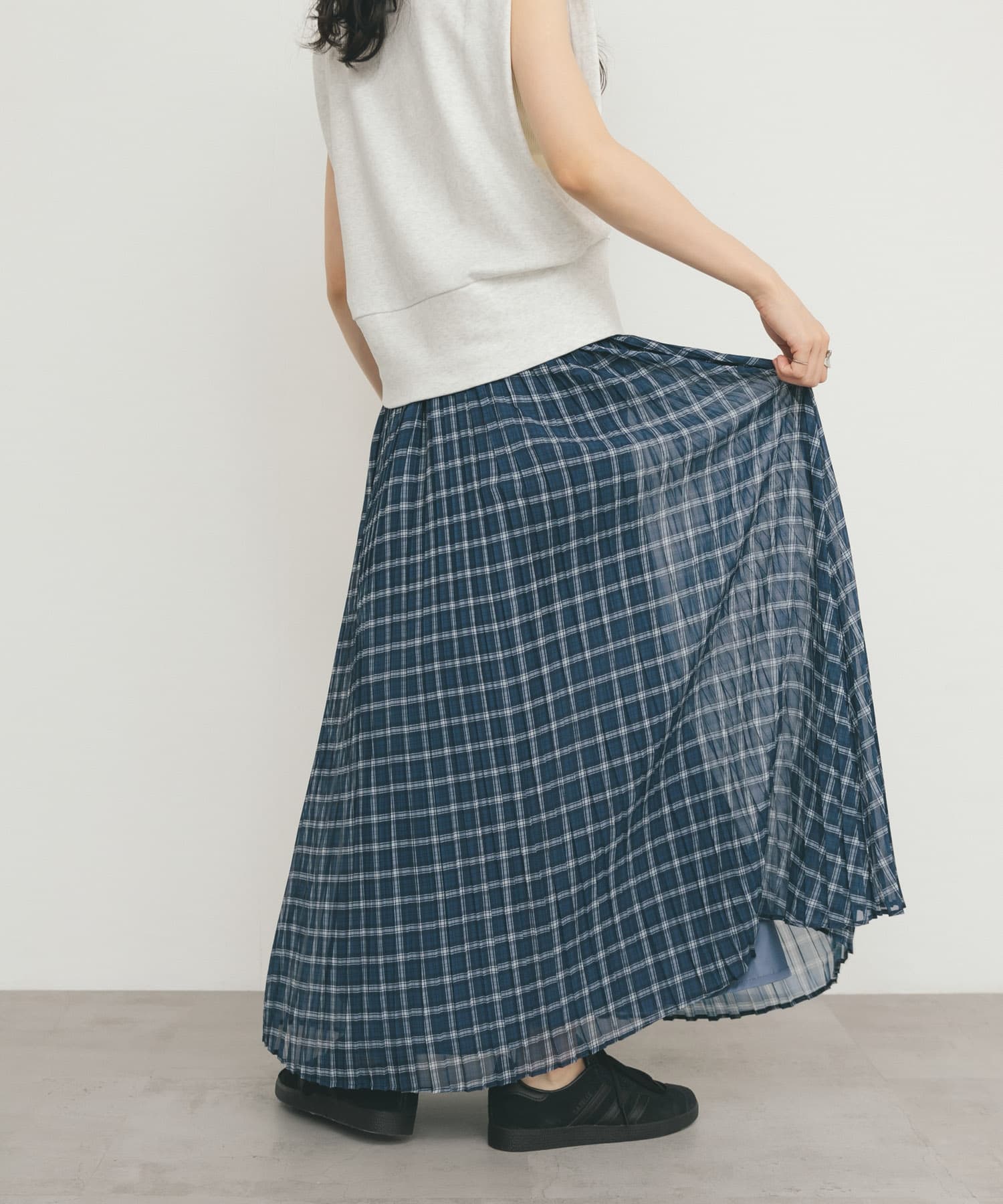 身長：160cm サイズ：one