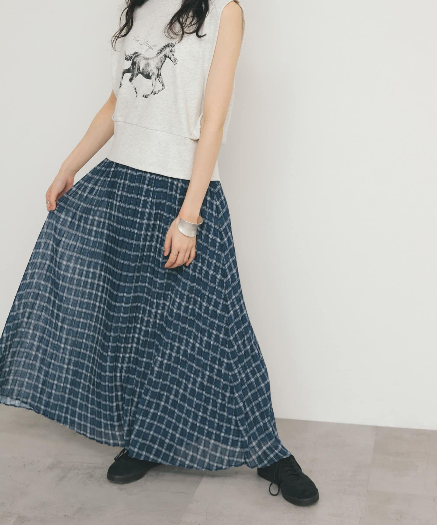 身長：160cm サイズ：one