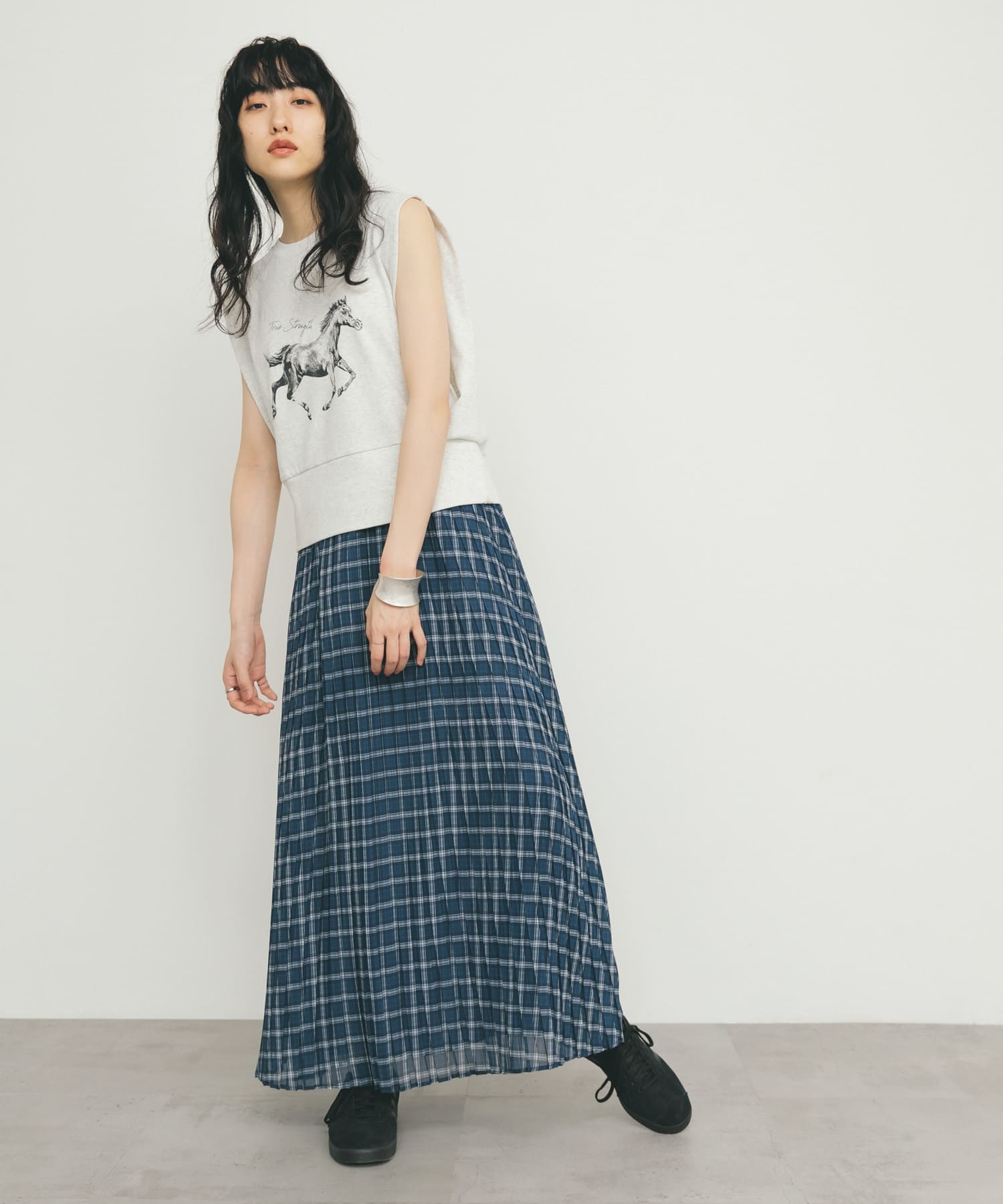 身長：160cm サイズ：one