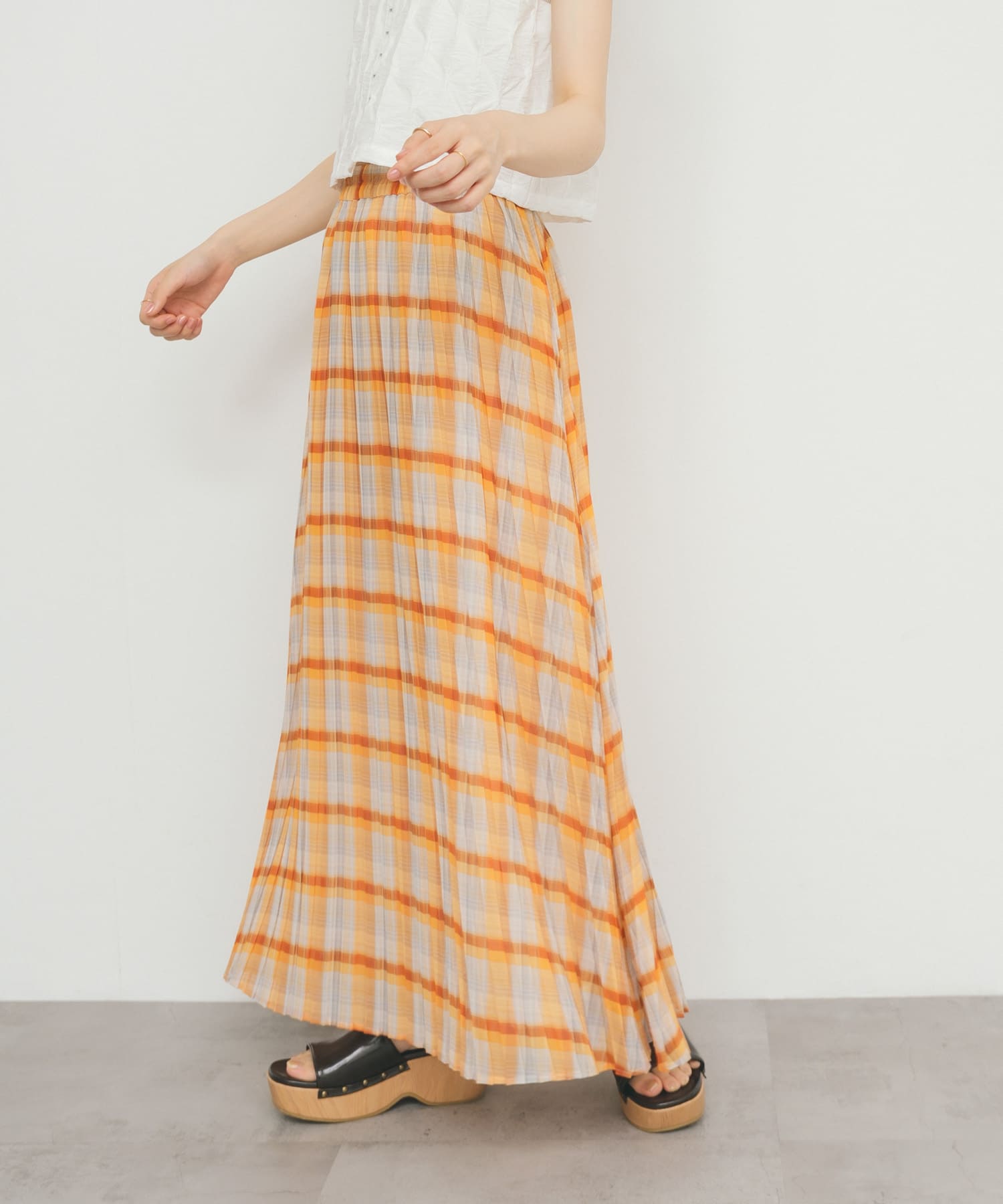 身長：160cm サイズ：one