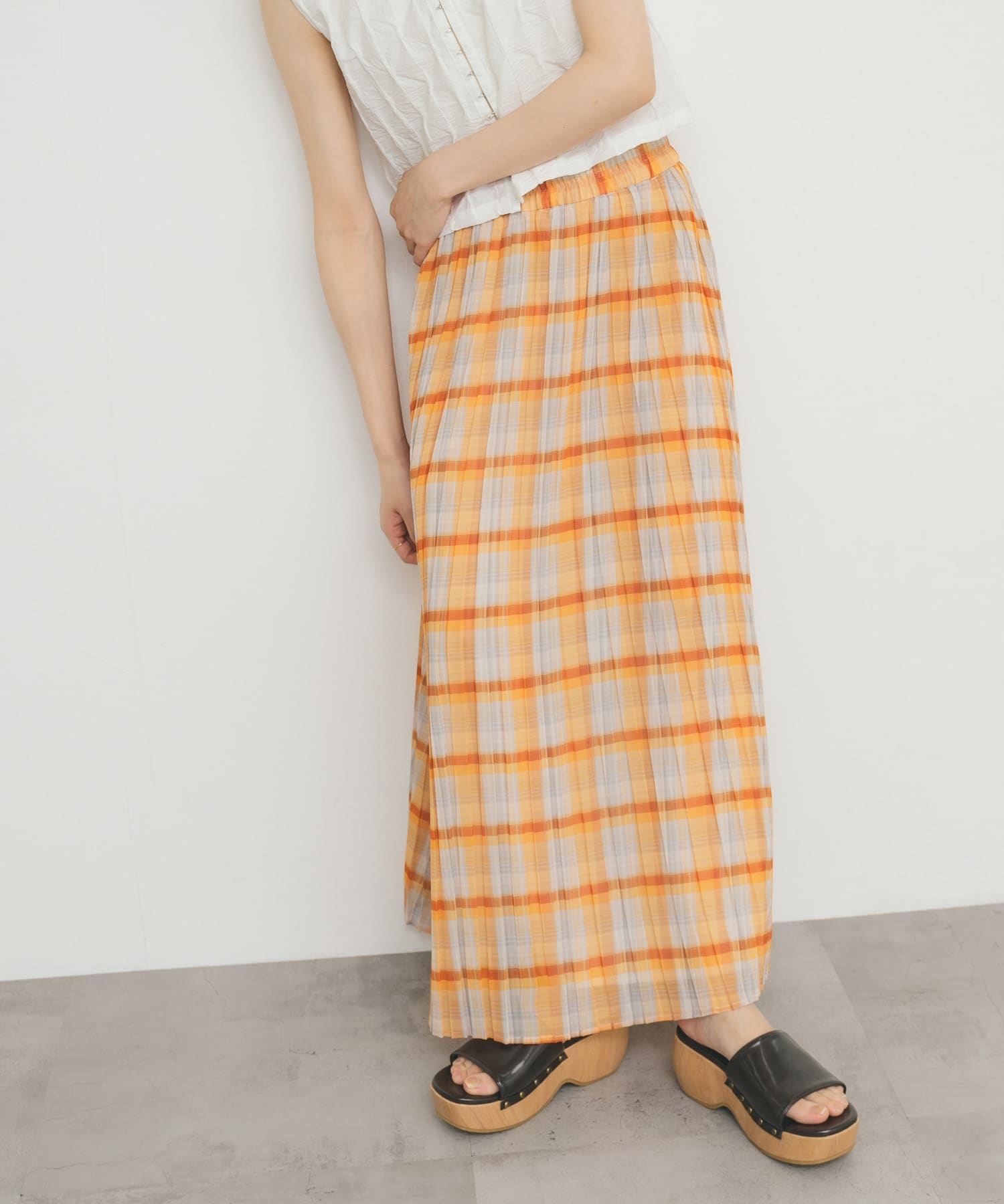 身長：160cm サイズ：one