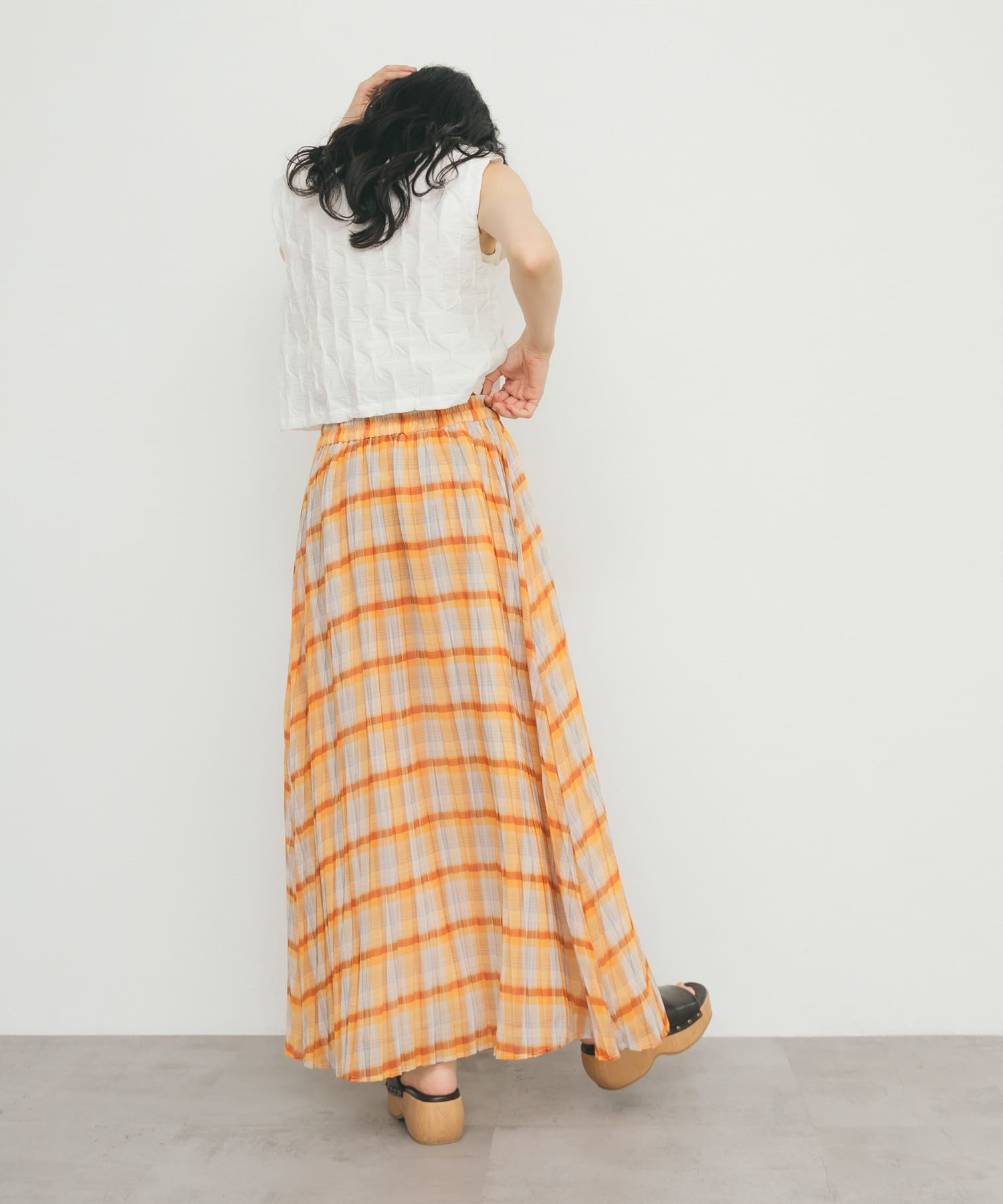 身長：160cm サイズ：one