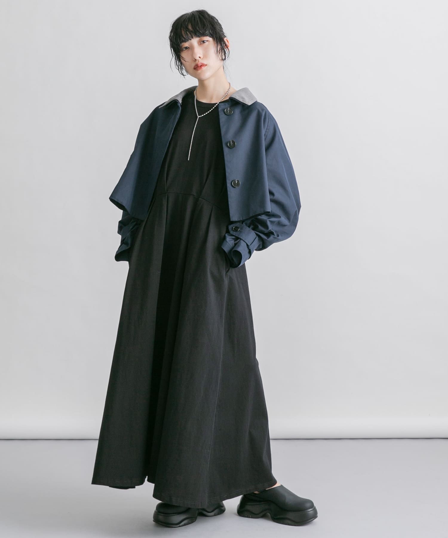 身長：160cm サイズ：one