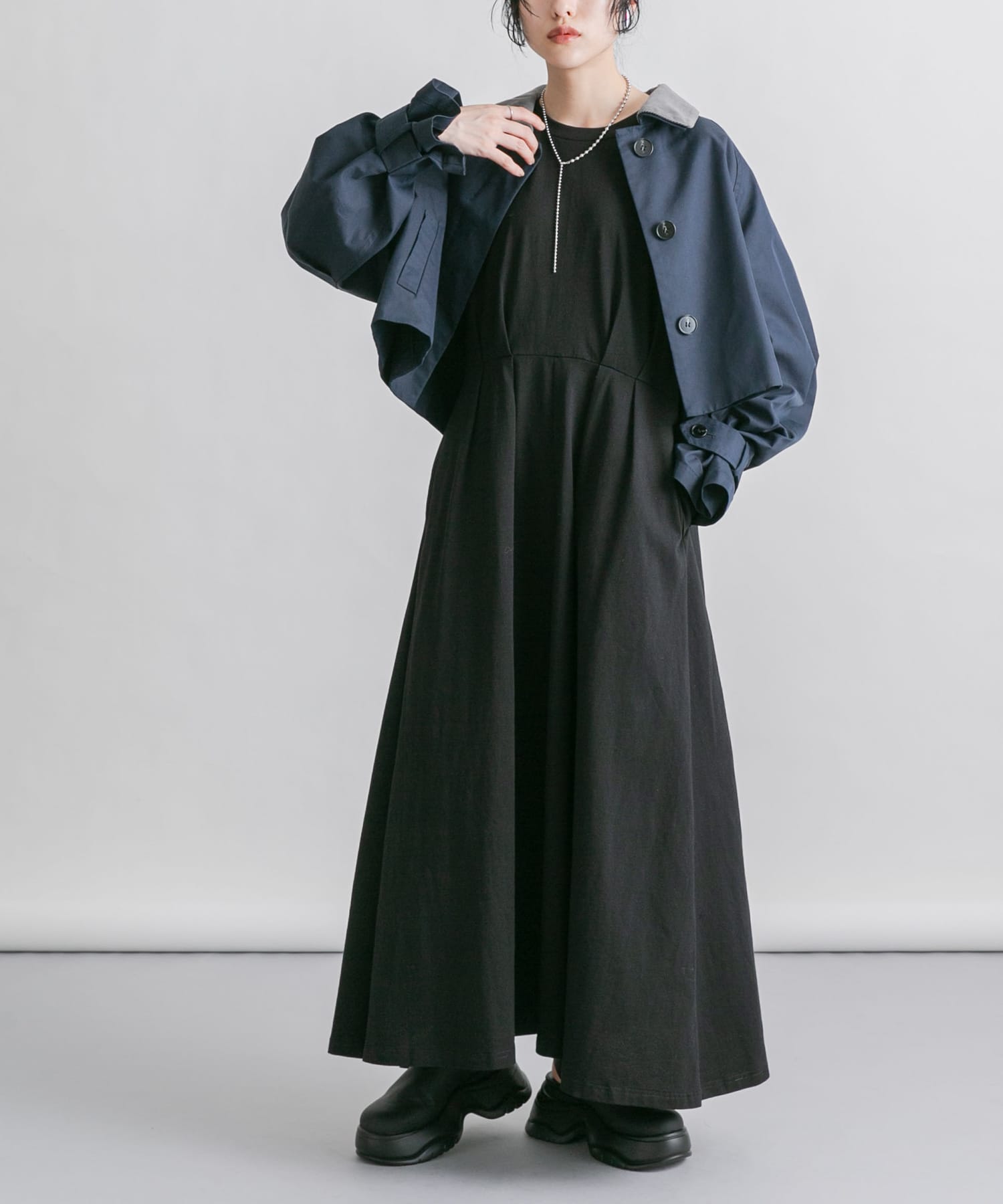 身長：160cm サイズ：one