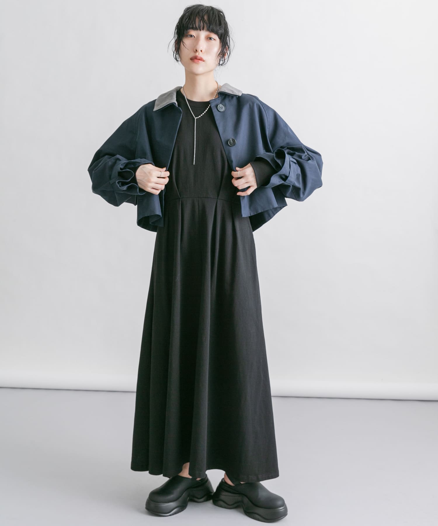 身長：160cm サイズ：one