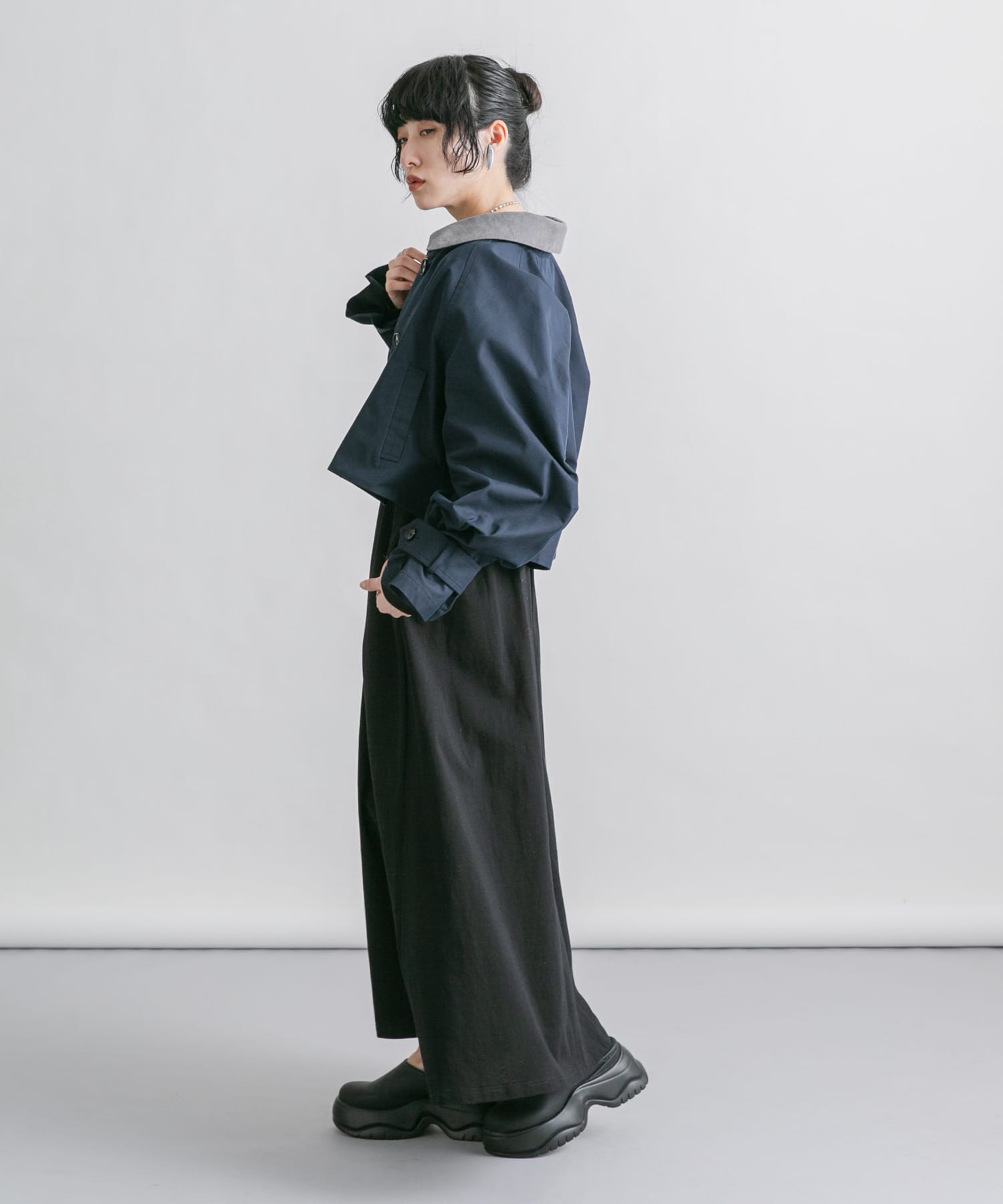 身長：160cm サイズ：one