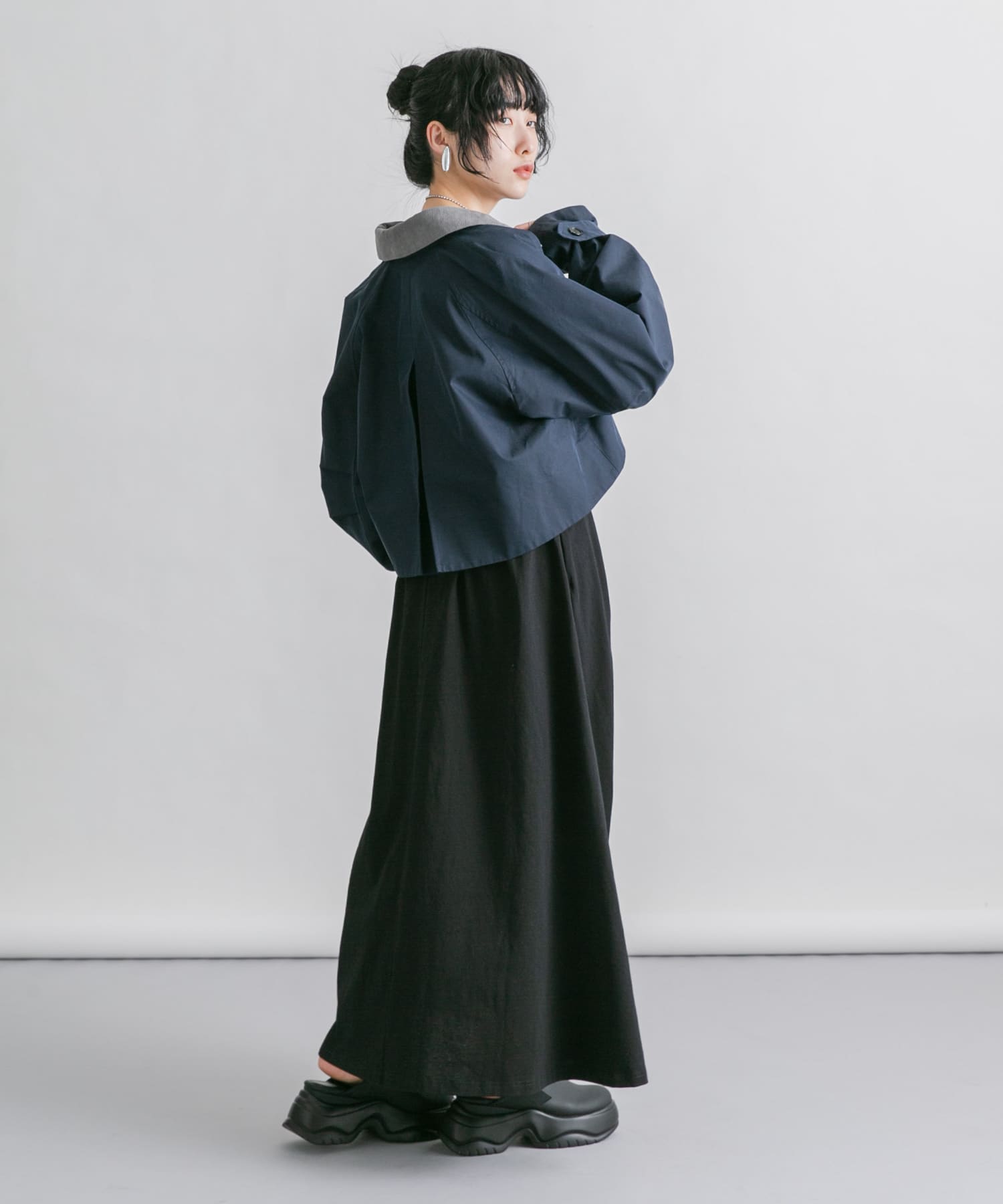 身長：160cm サイズ：one