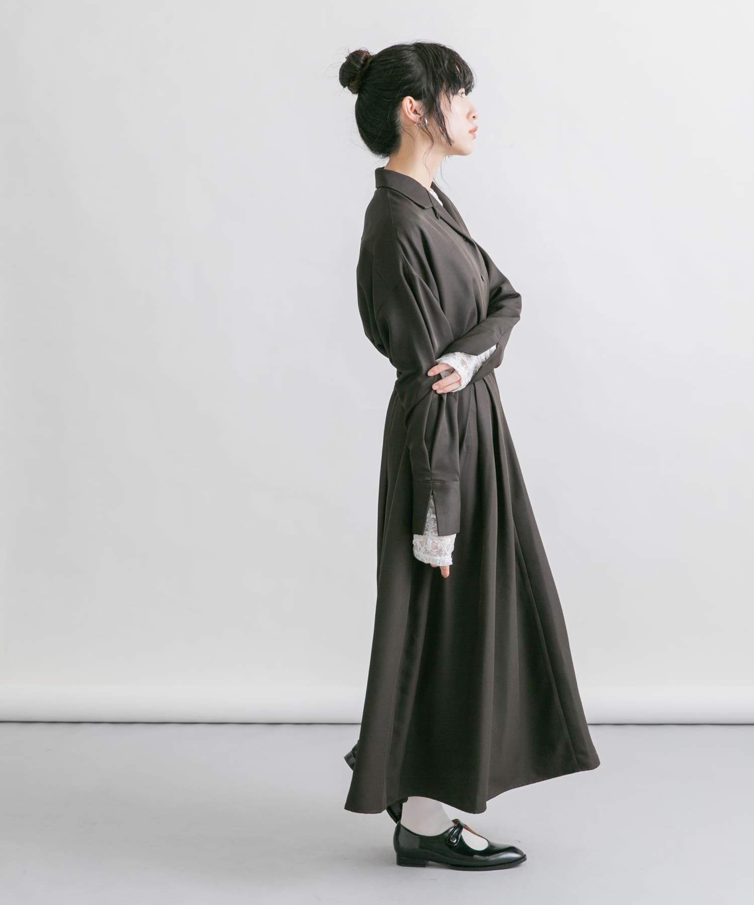 身長：160cm サイズ：one