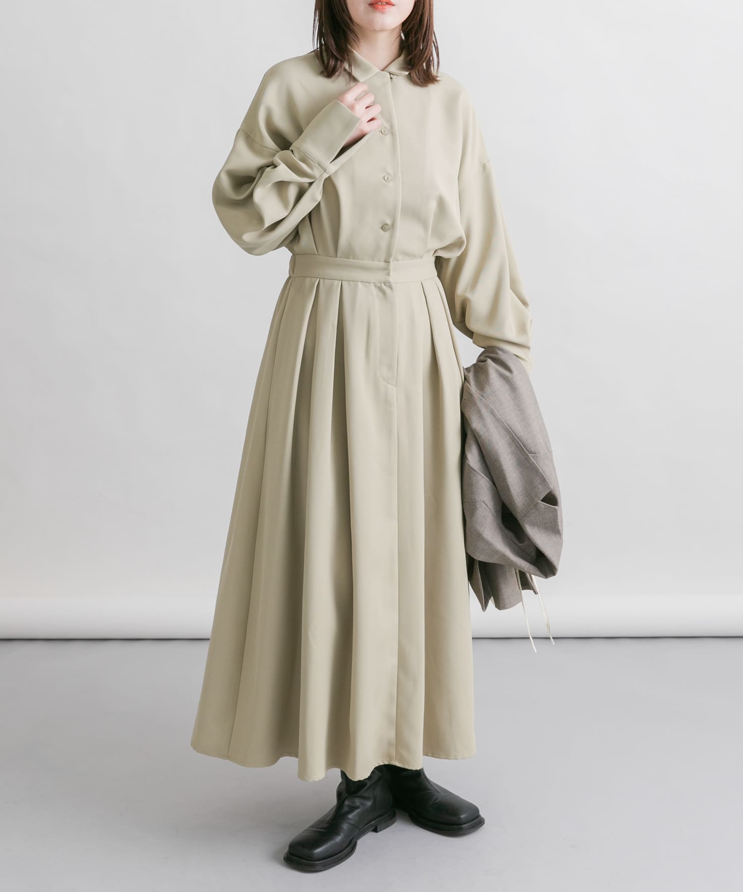 身長：160cm サイズ：one