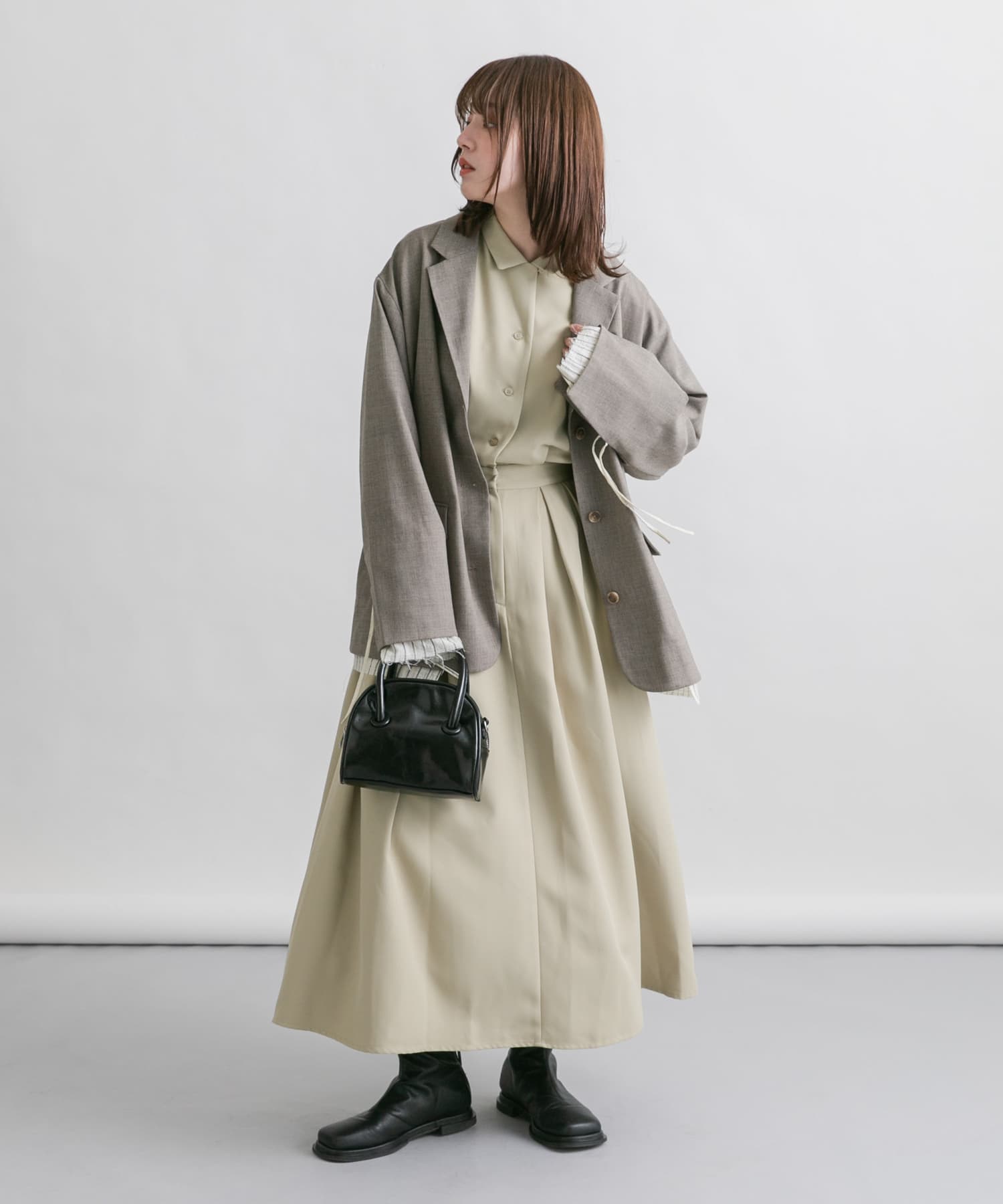 身長：160cm サイズ：one