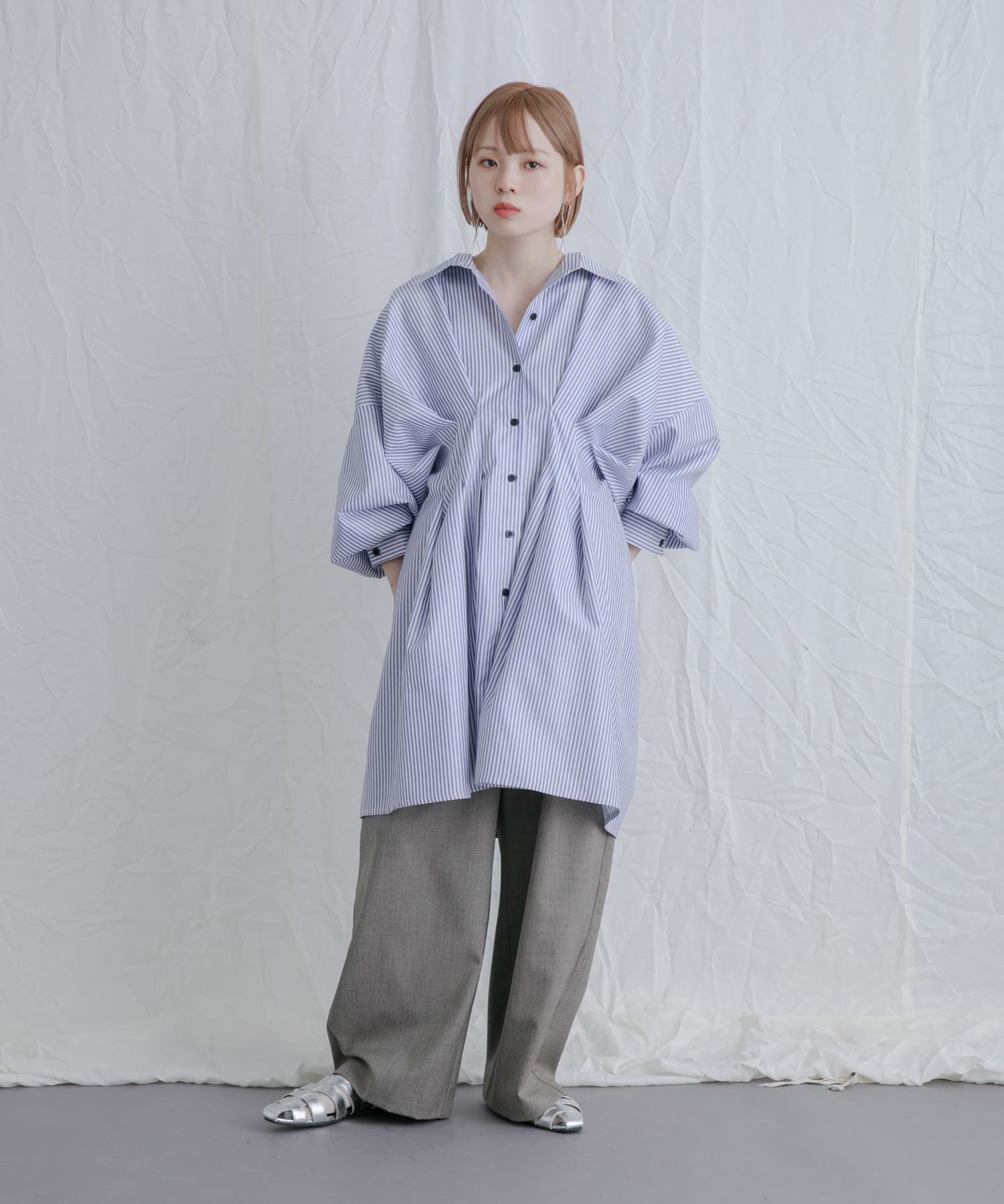 身長：153cm サイズ：one