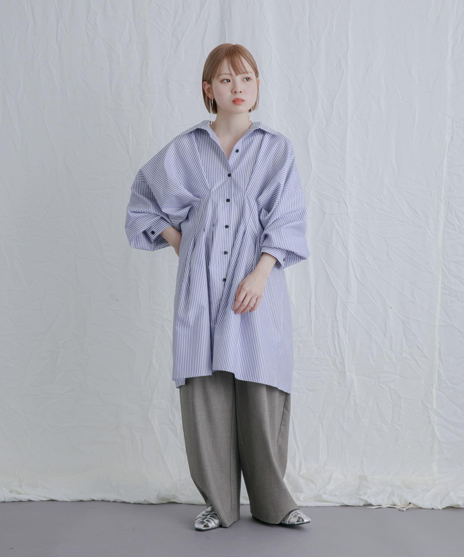 身長：153cm サイズ：one