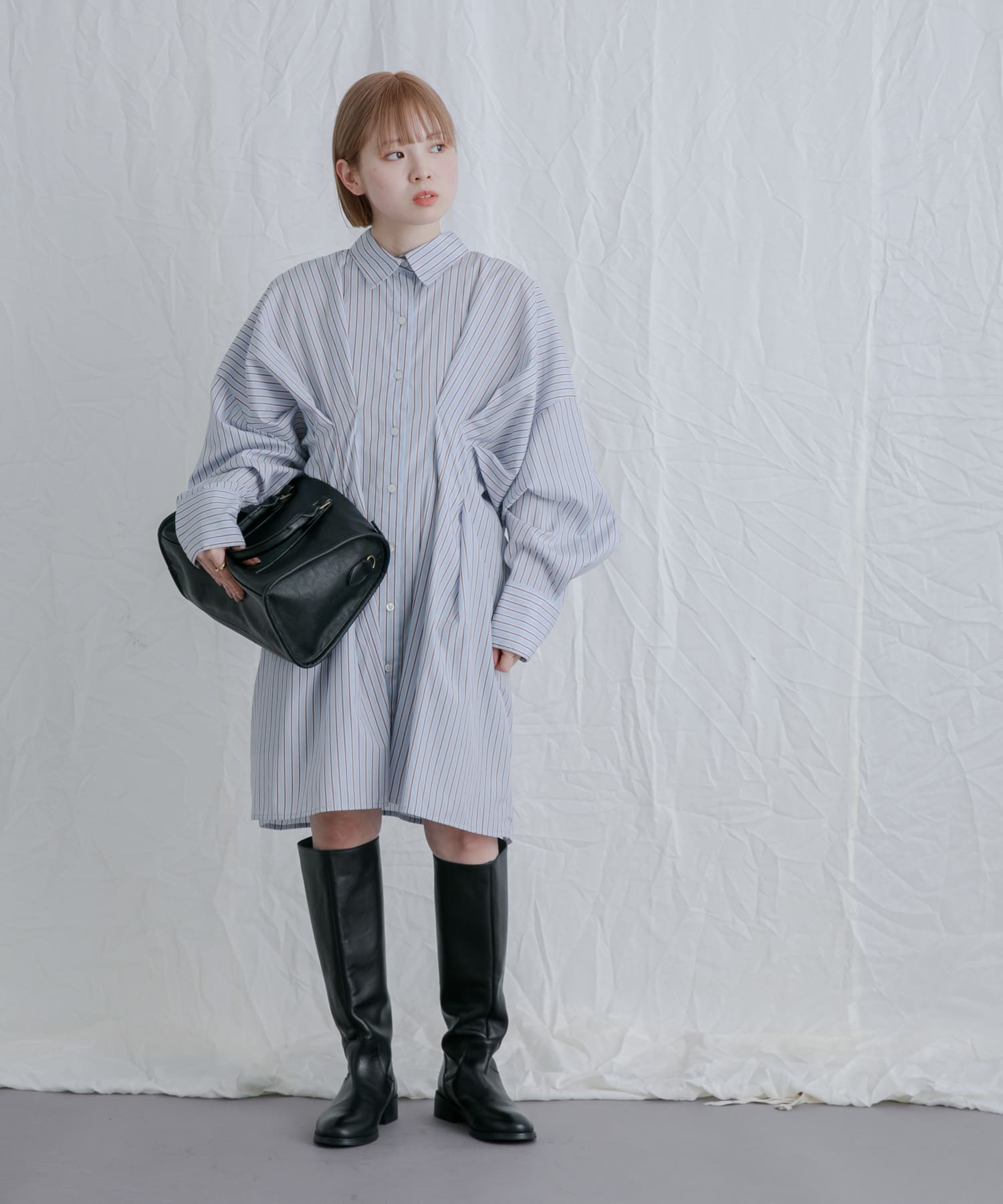 身長：153cm サイズ：one