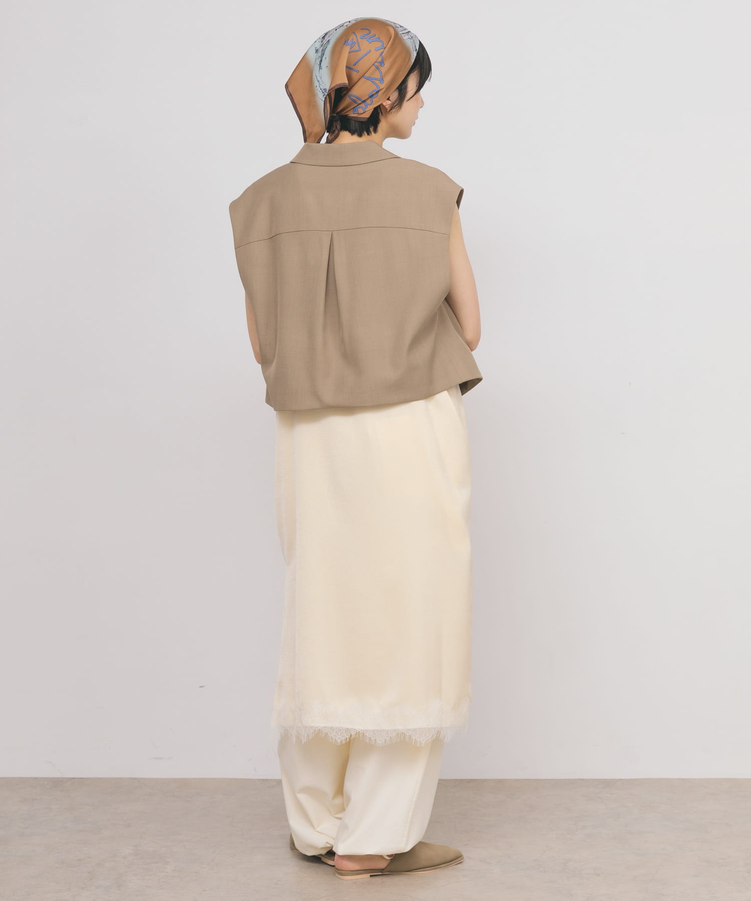 身長：159cm サイズ：one