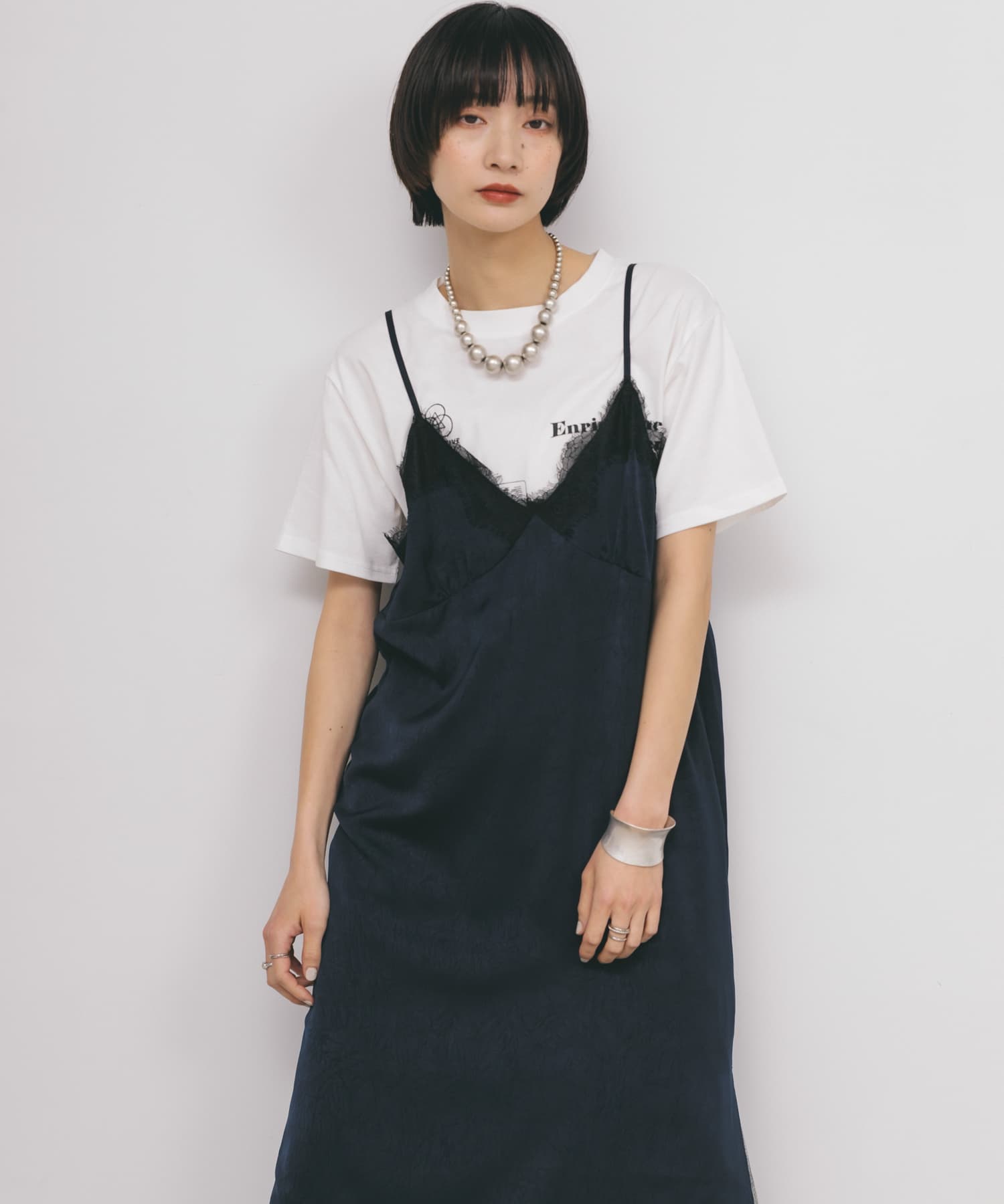 身長：159cm サイズ：one