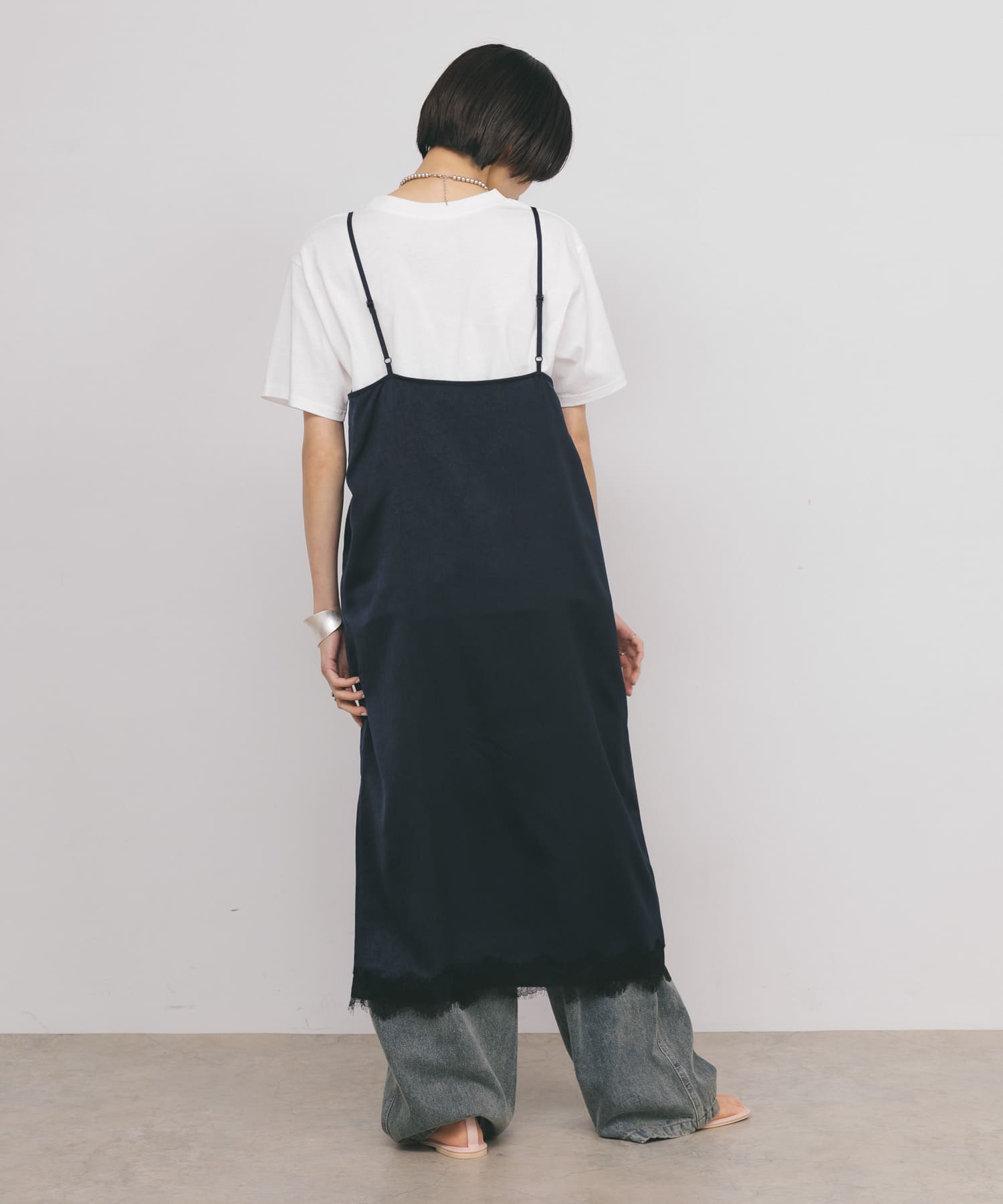 身長：159cm サイズ：one