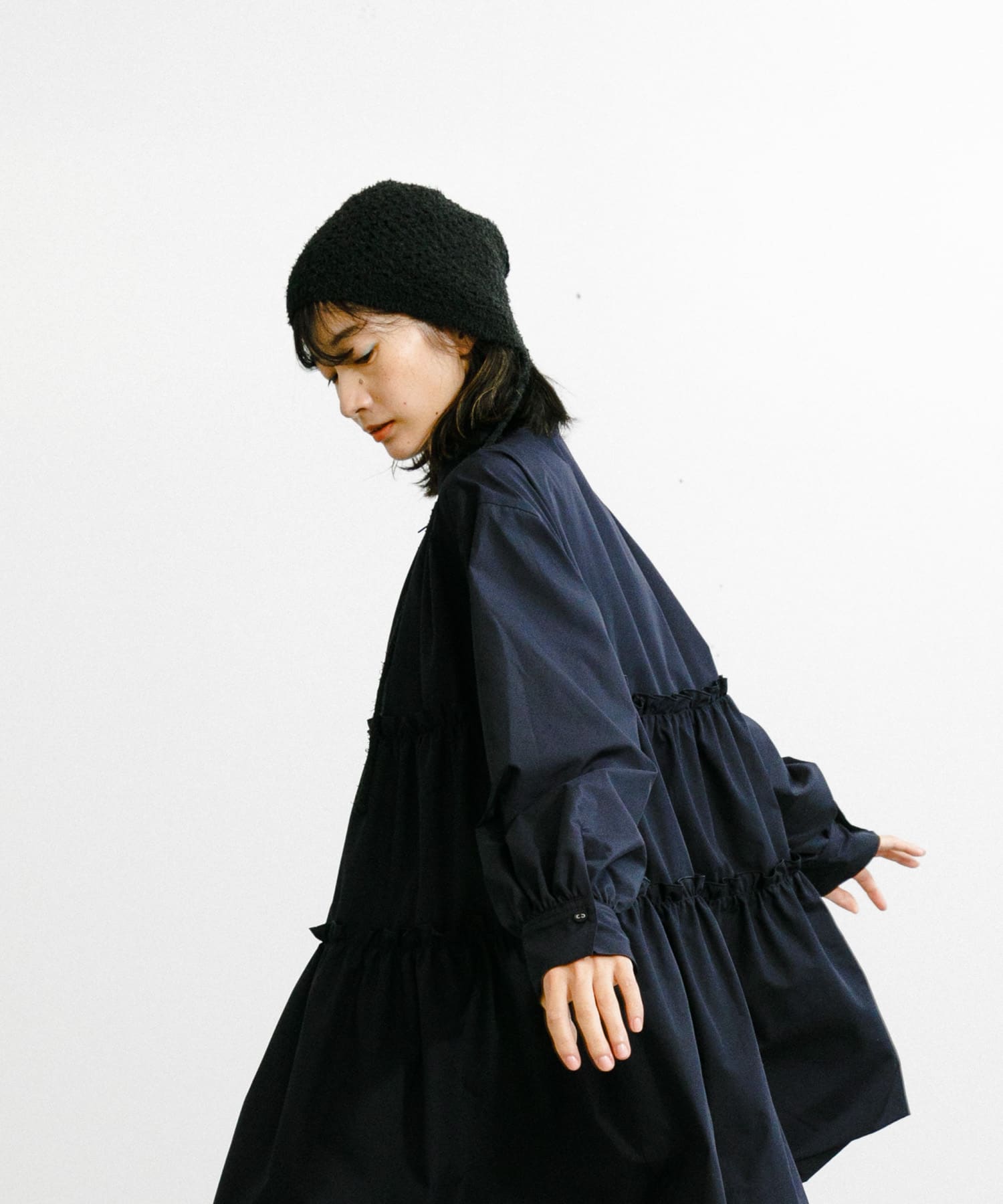 身長：159cm サイズ：one