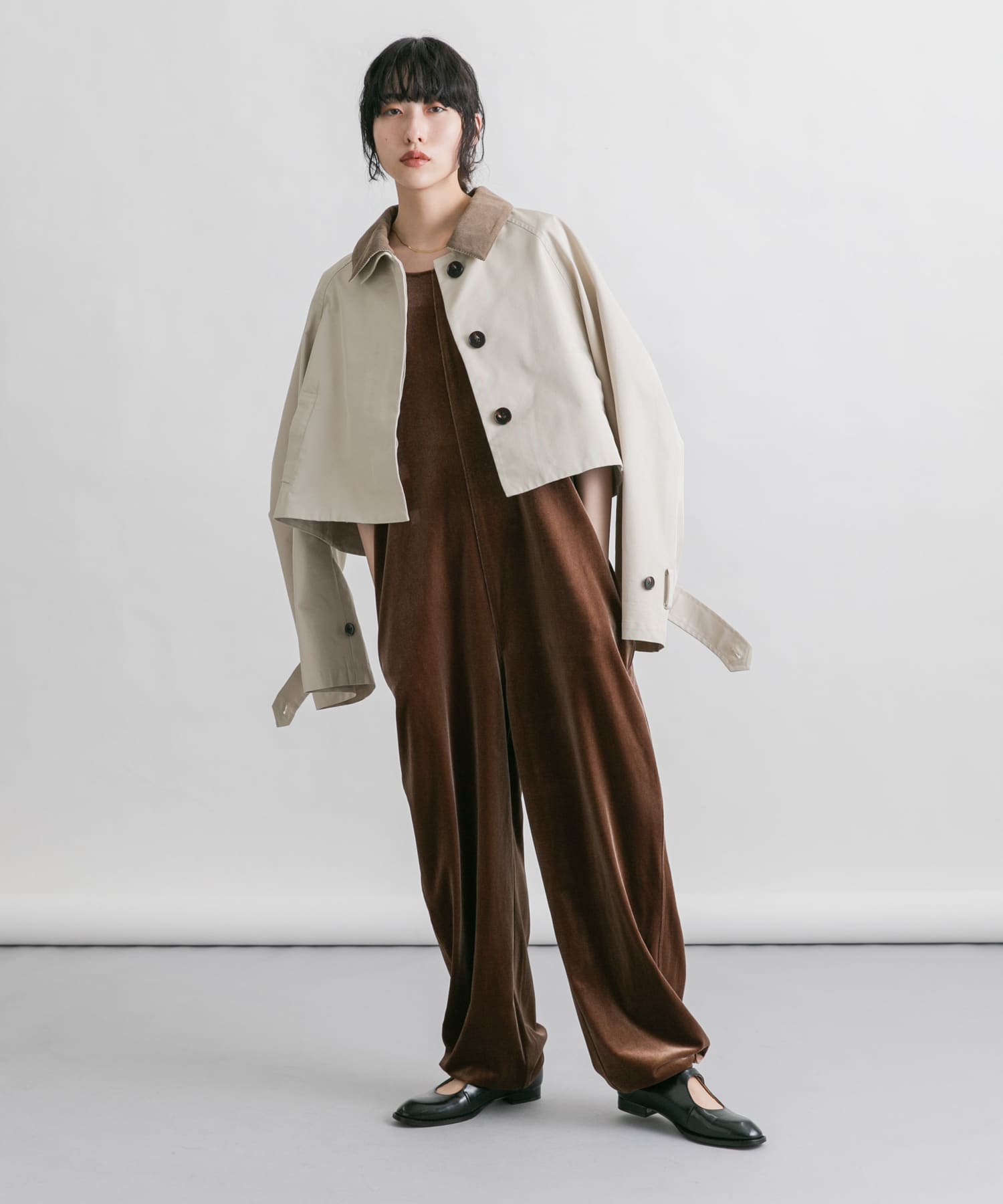 身長：160cm サイズ：one