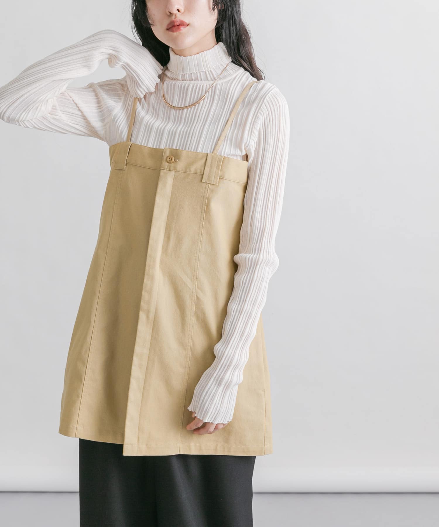 身長：160cm サイズ：one