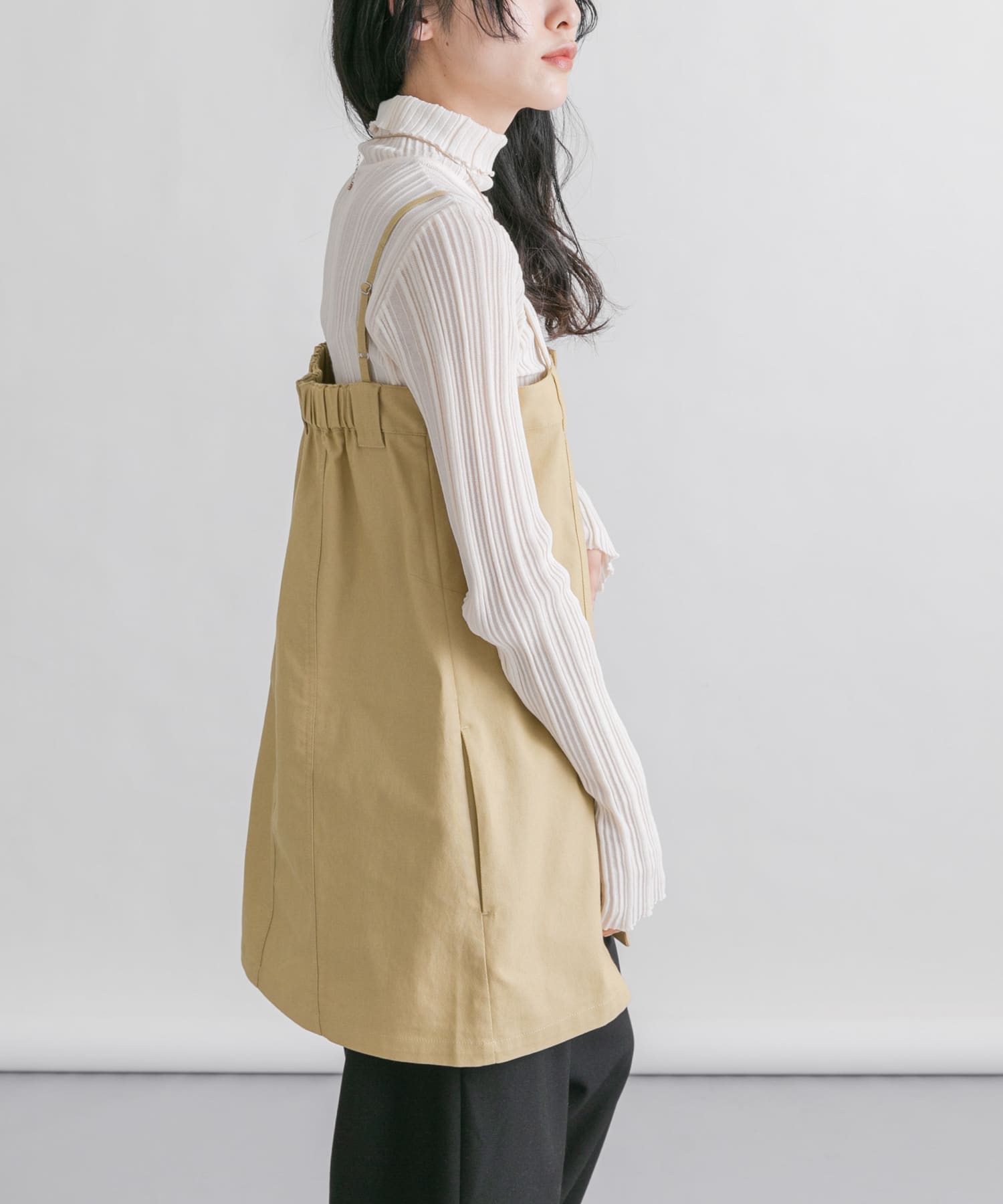 身長：160cm サイズ：one