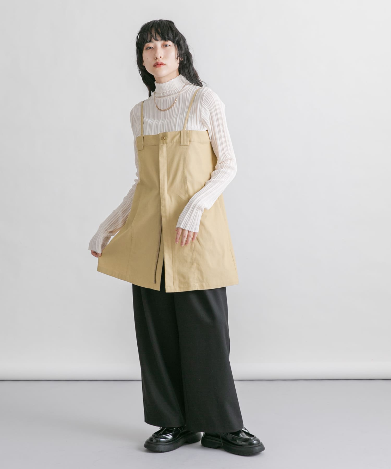 身長：160cm サイズ：one