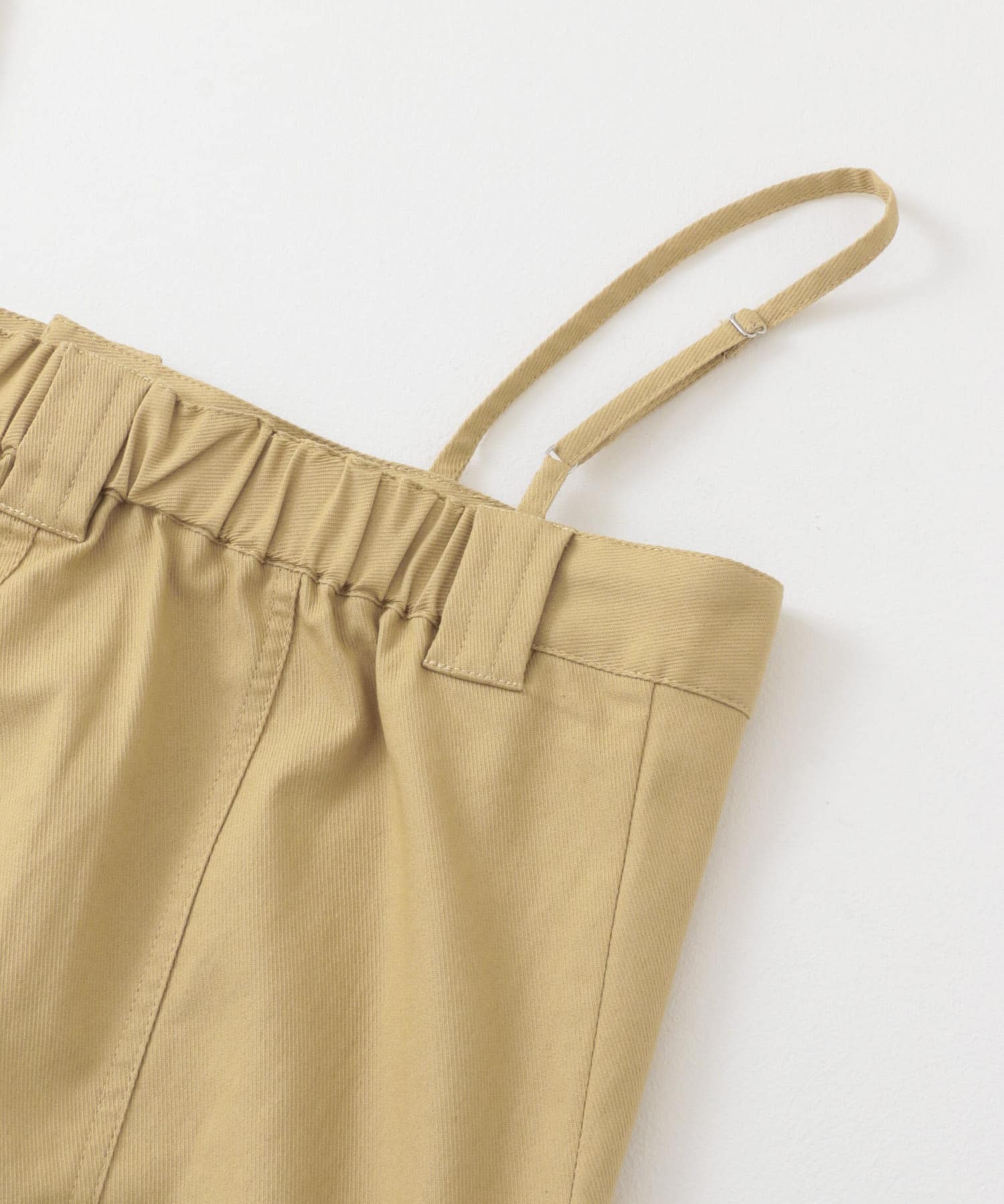 フロントZIPミニワンピース BEIGE one