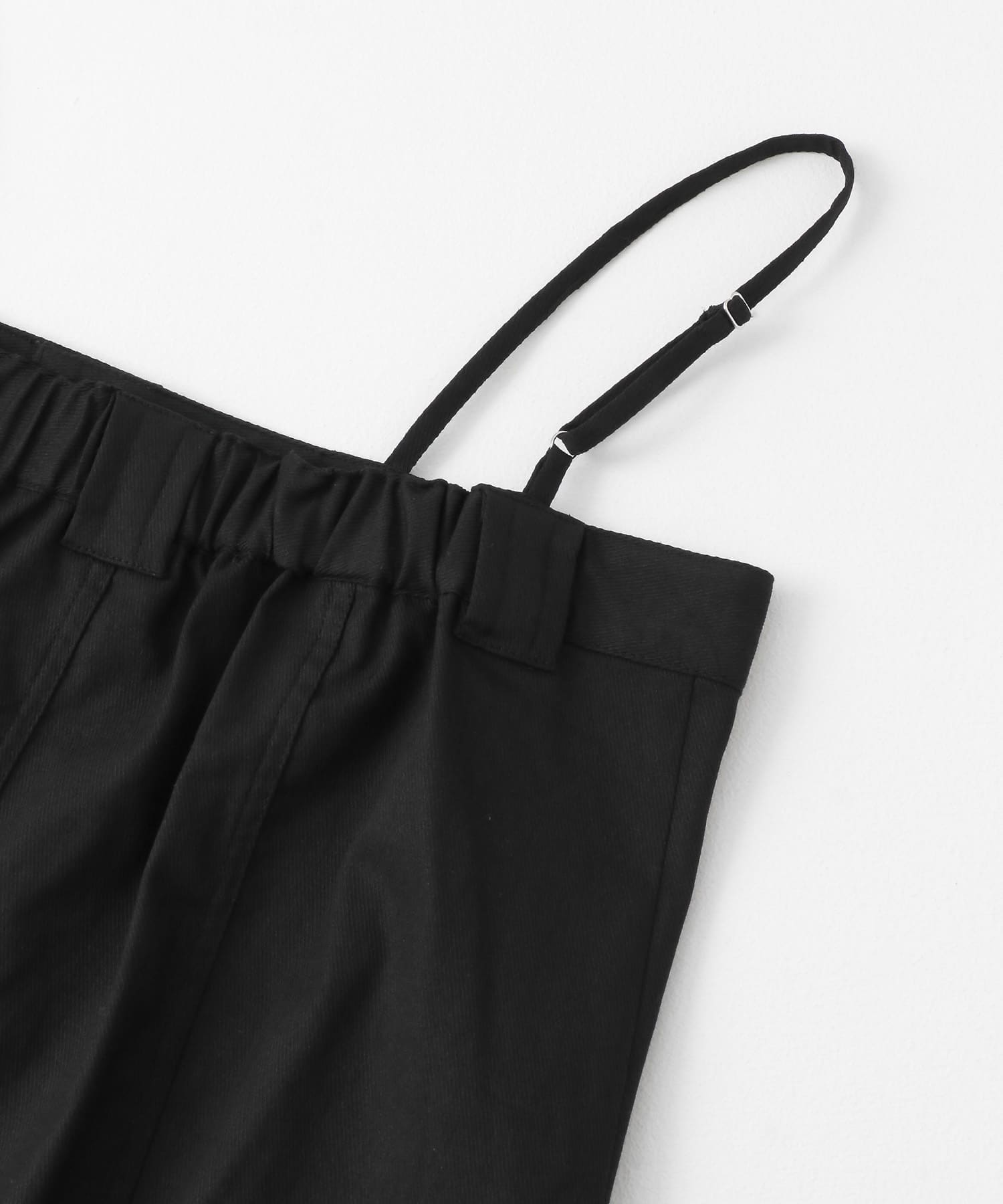 フロントZIPミニワンピース BLACK one