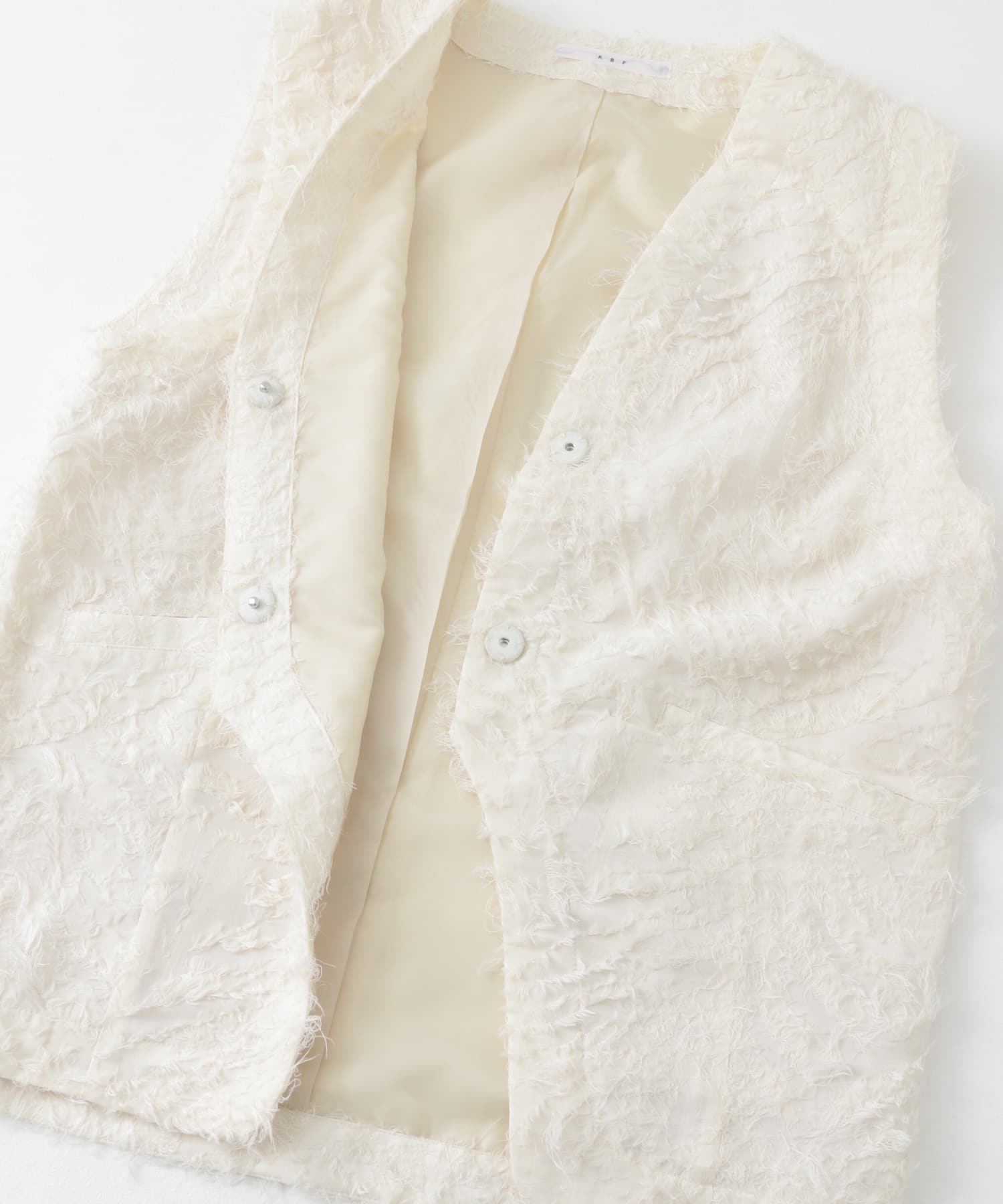フリンジベスト IVORY one