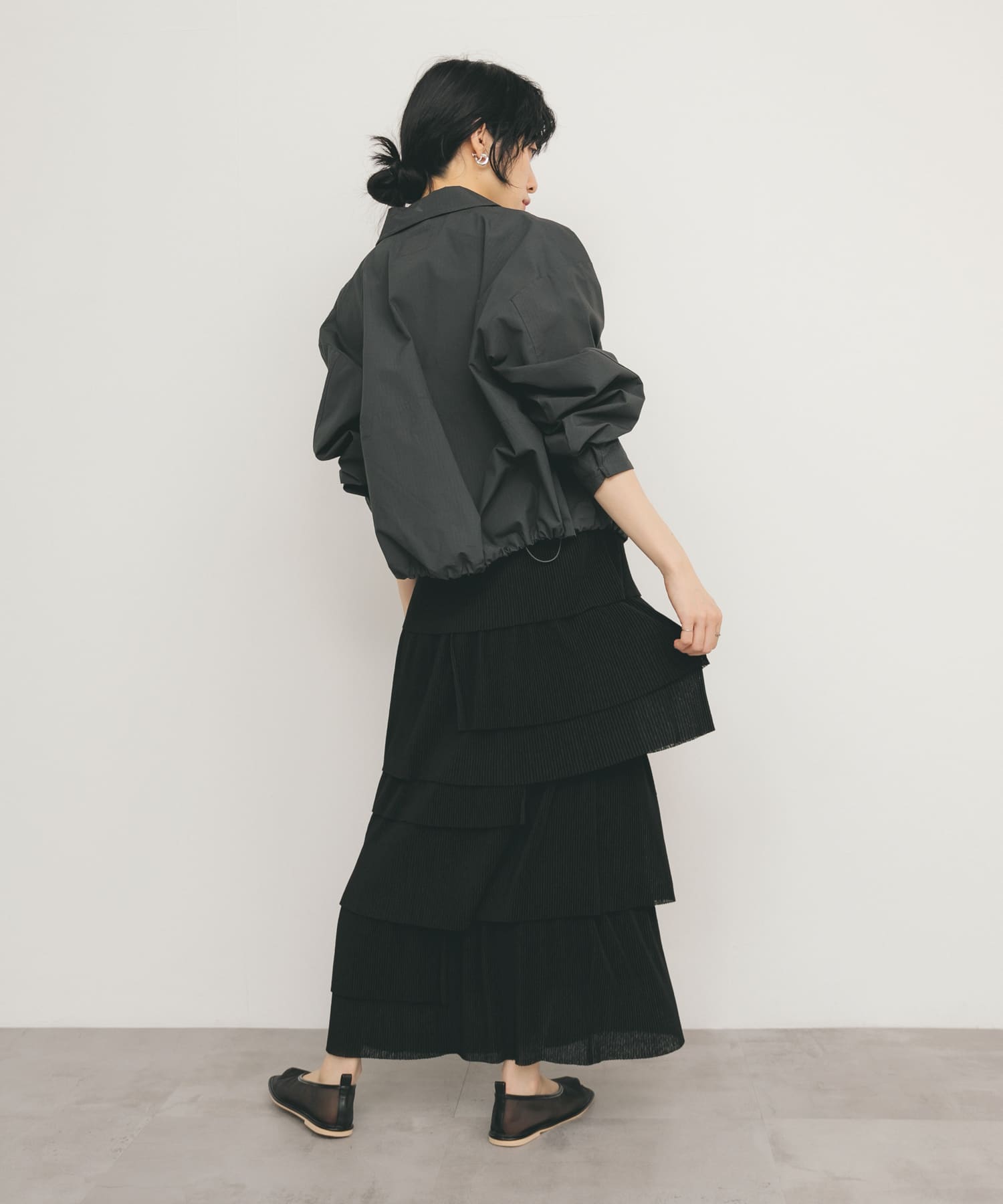 身長：160cm サイズ：one