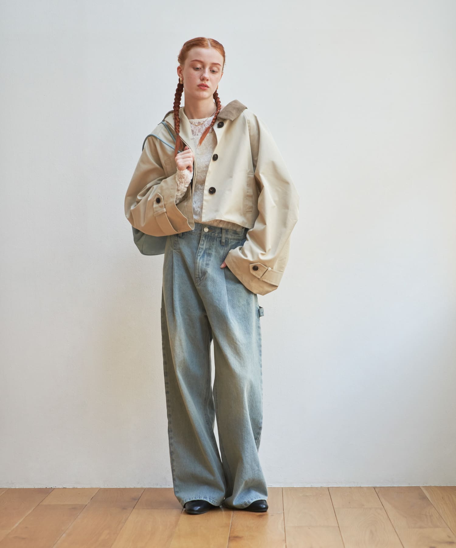 身長：172cm サイズ：one