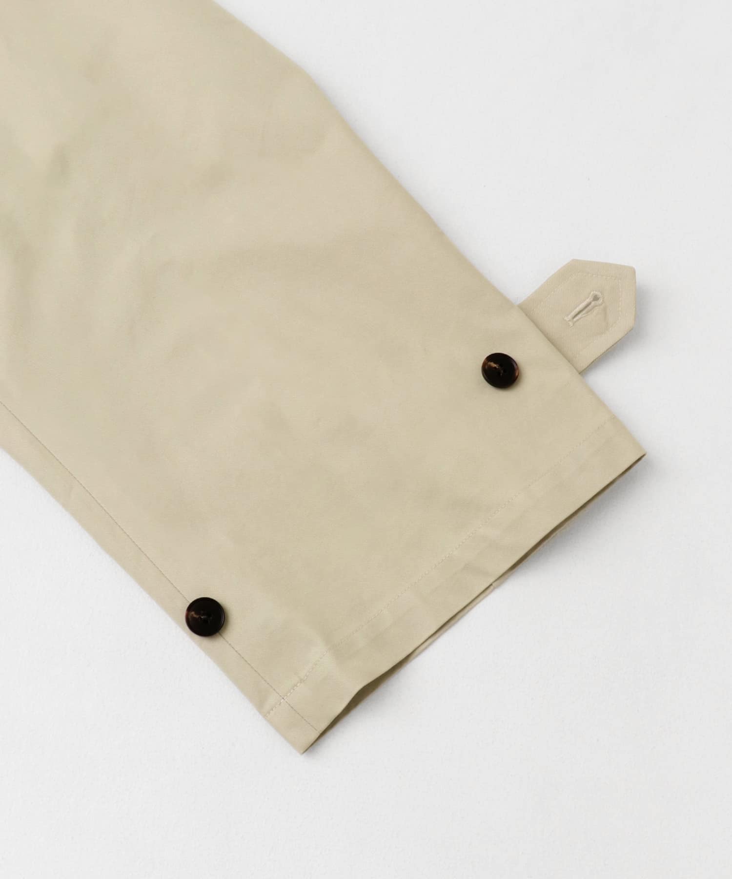 BACKフレアショートジャケット L.BEIGE one