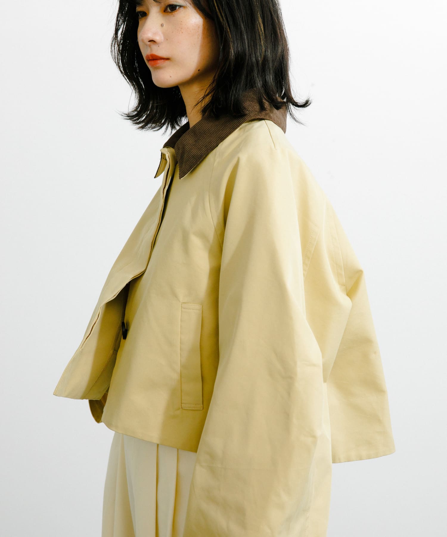 身長：159cm サイズ：one
