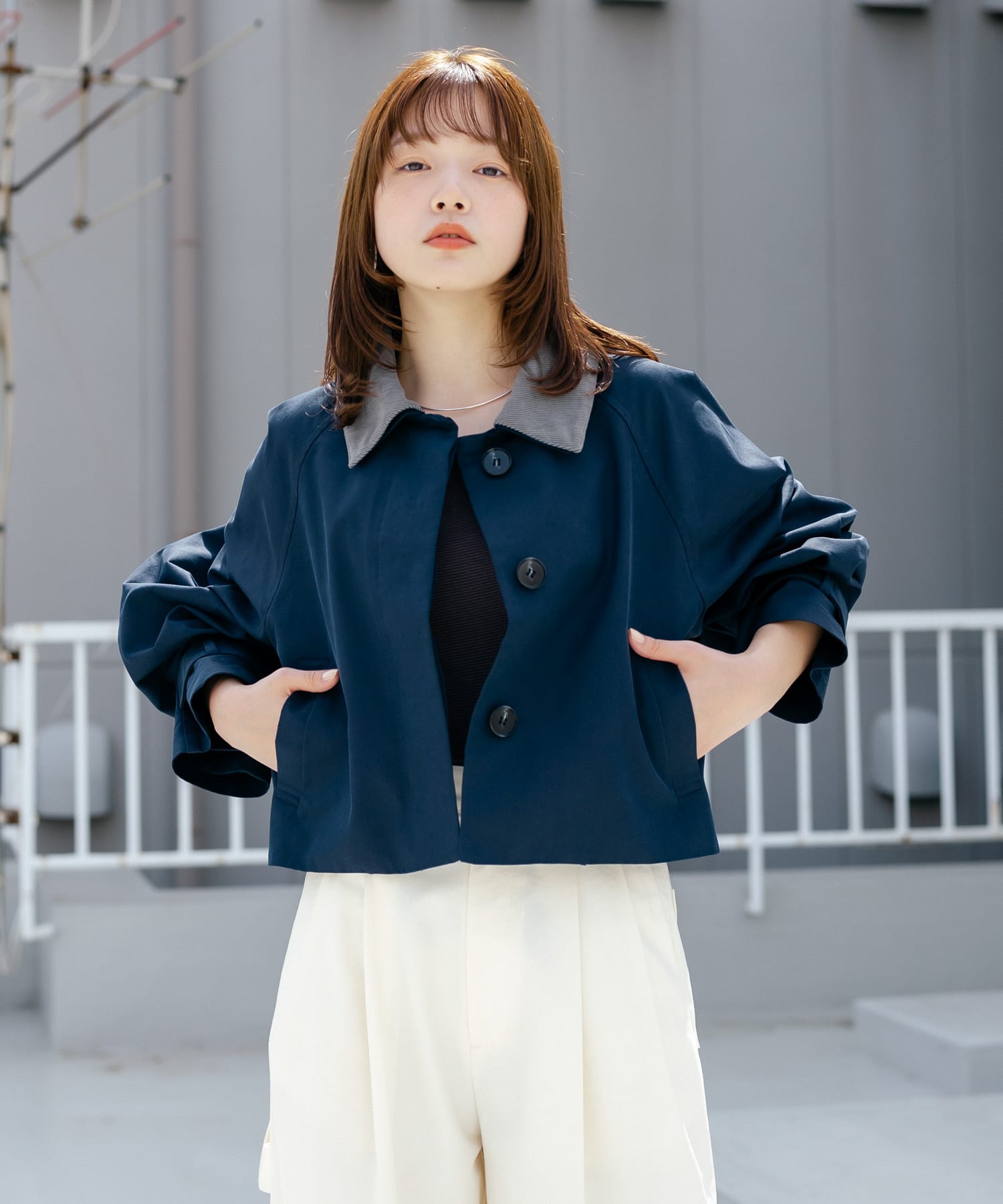 身長：160cm サイズ：one