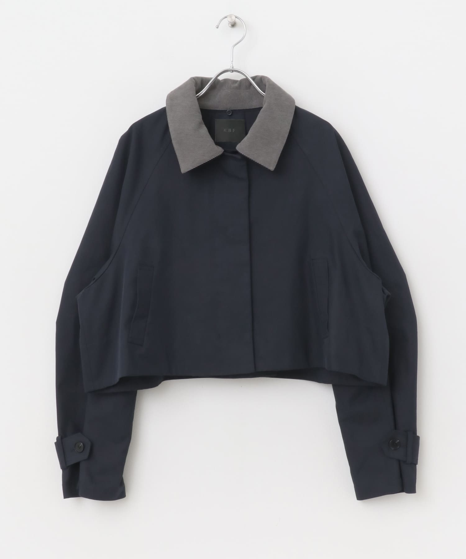 BACKフレアショートジャケット NAVY one