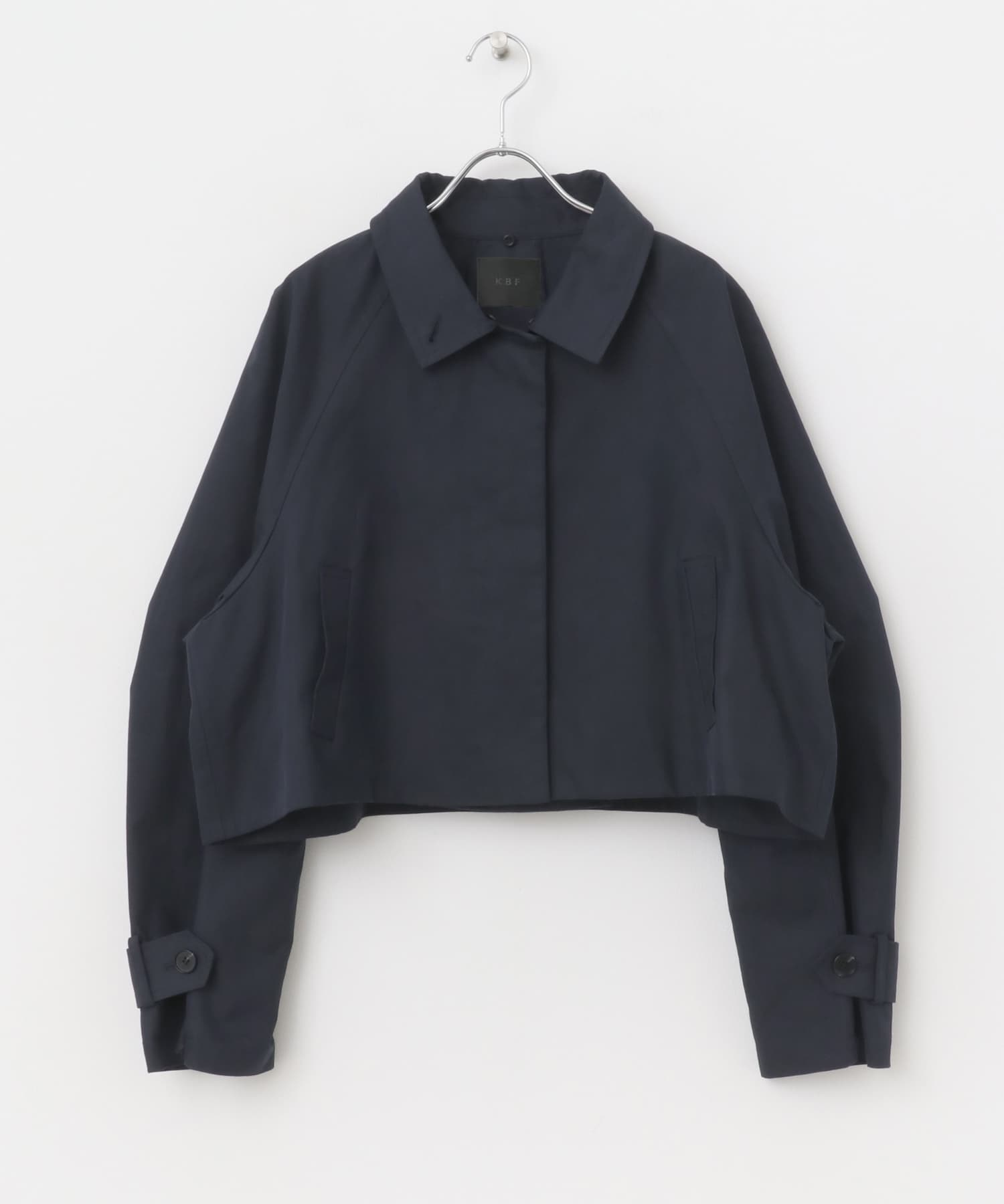 BACKフレアショートジャケット NAVY one