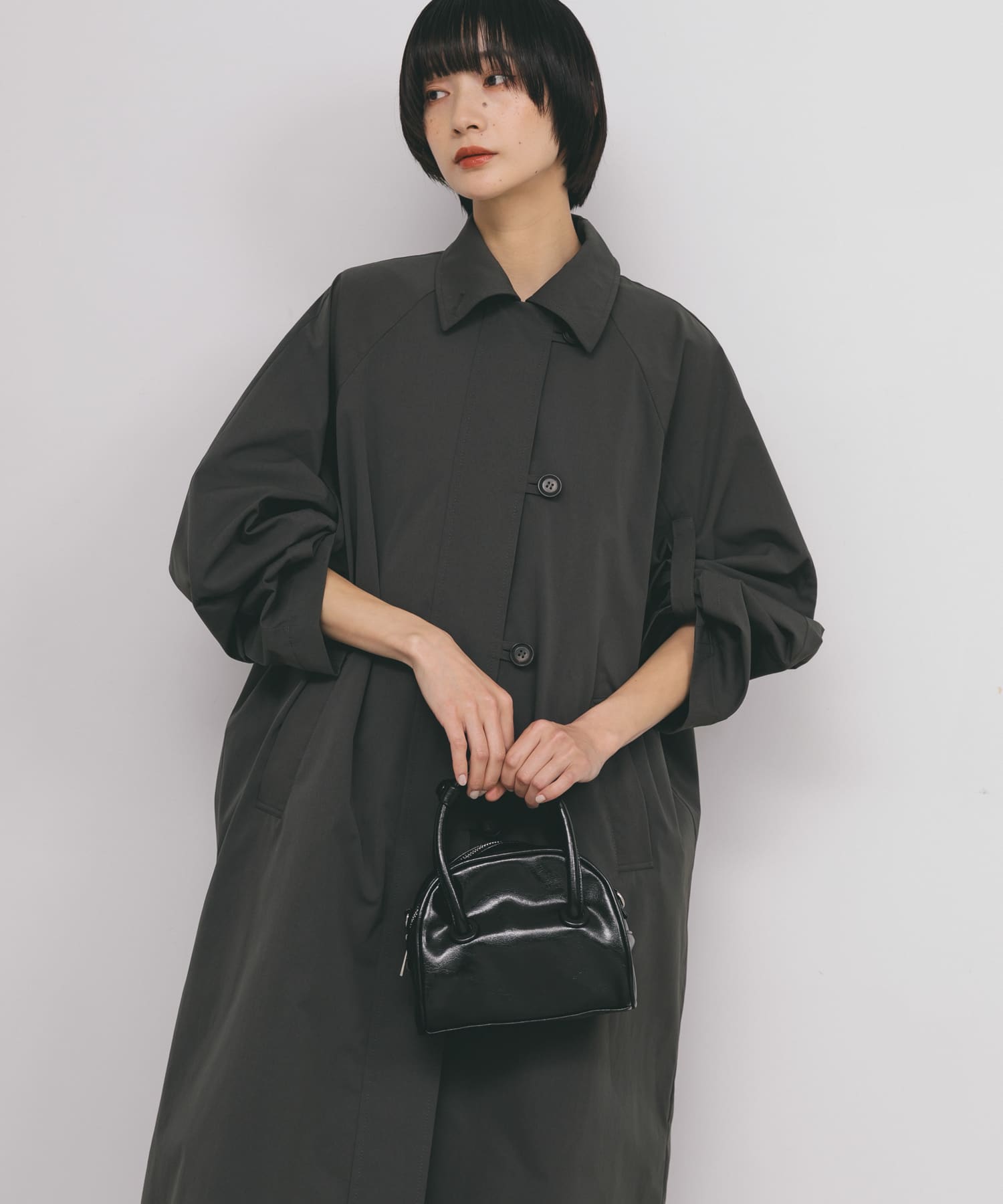 身長：159cm サイズ：one