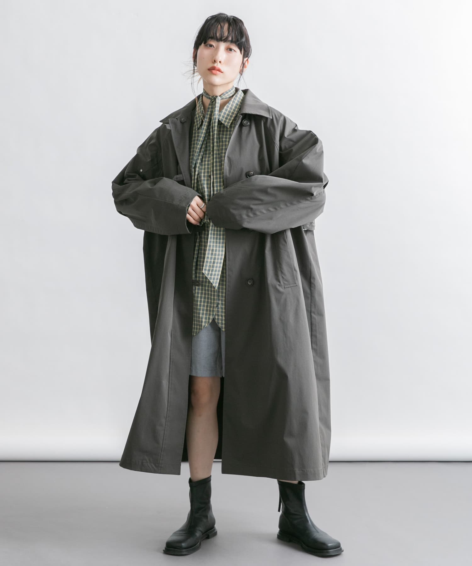 身長：160cm サイズ：one