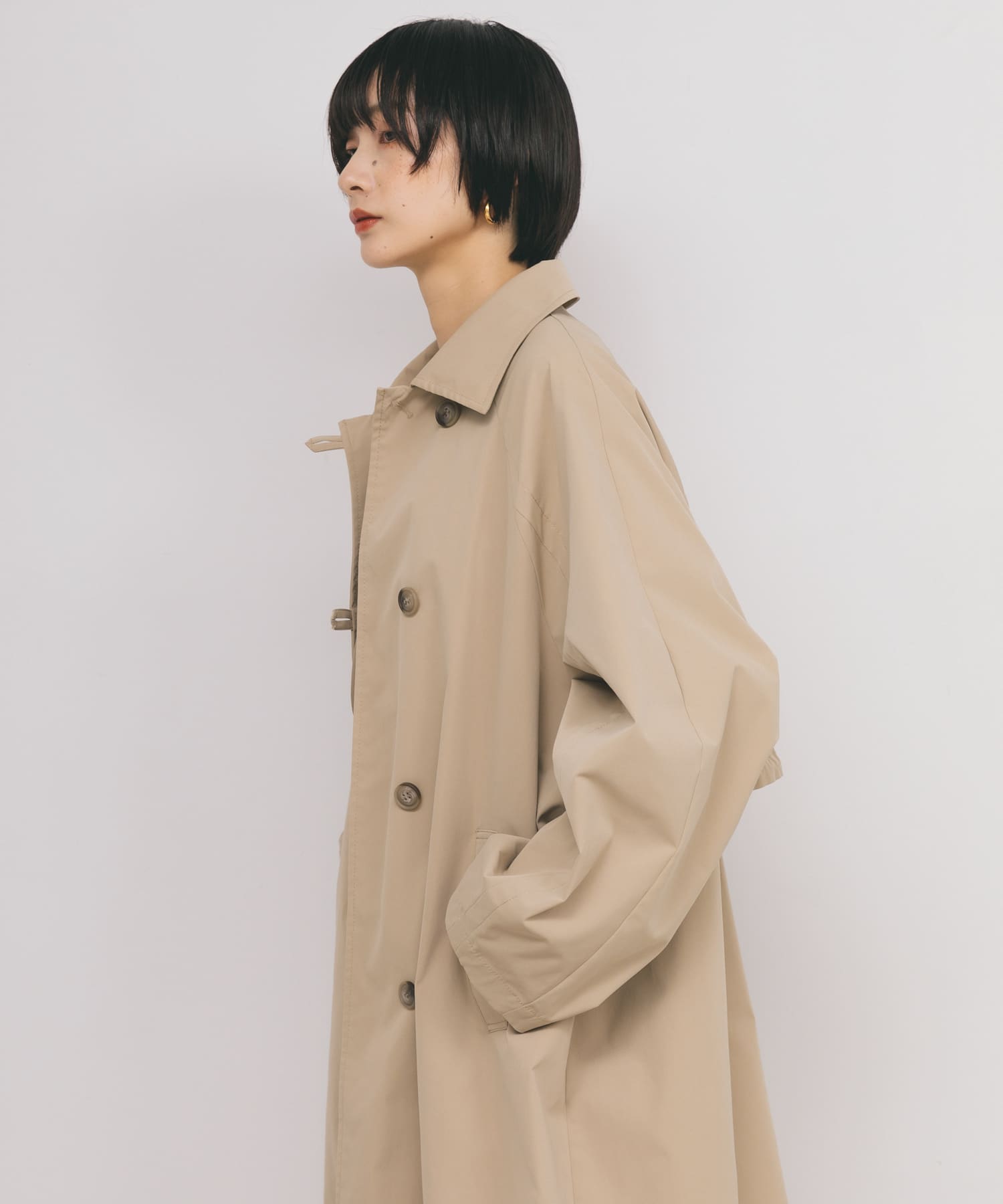 身長：159cm サイズ：one