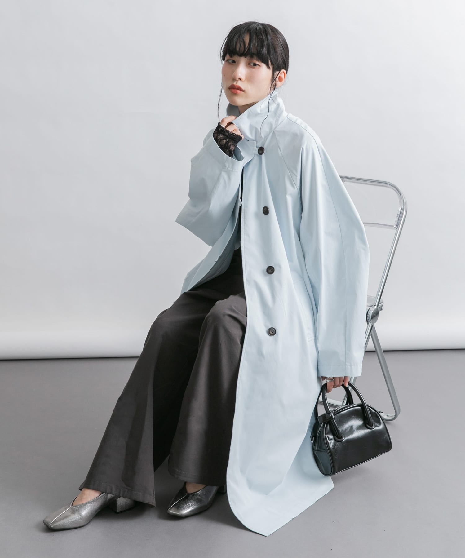 身長：160cm サイズ：one