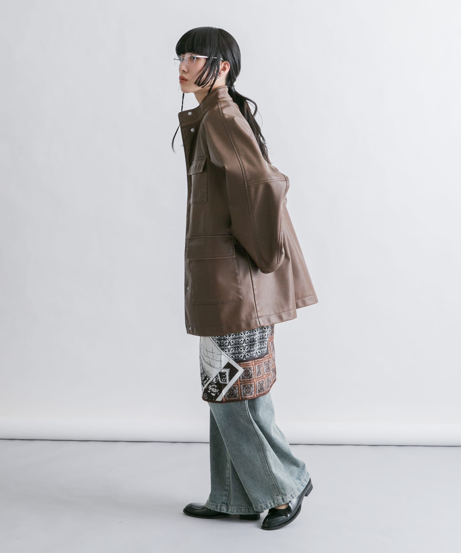 身長：160cm サイズ：one