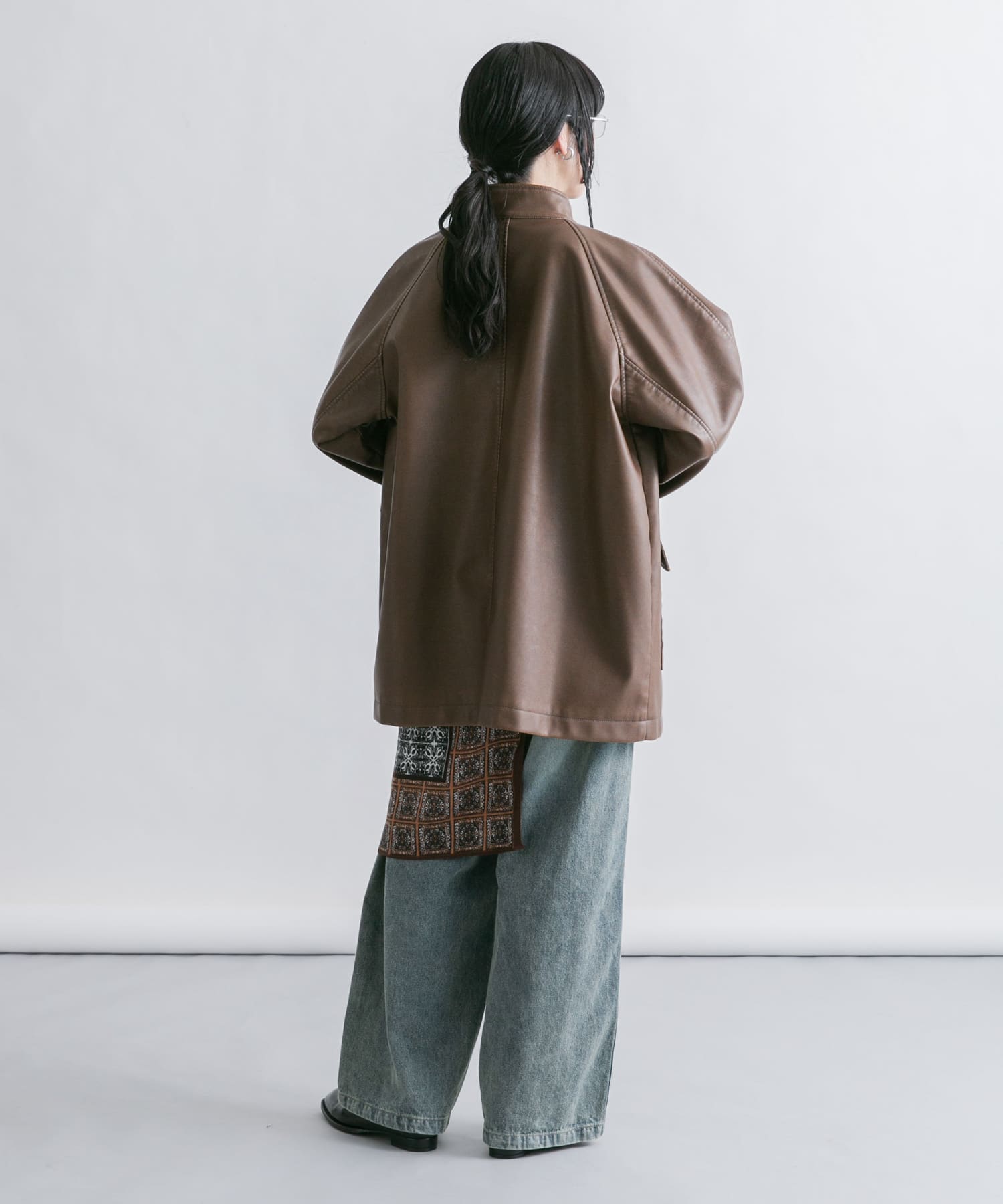 身長：160cm サイズ：one