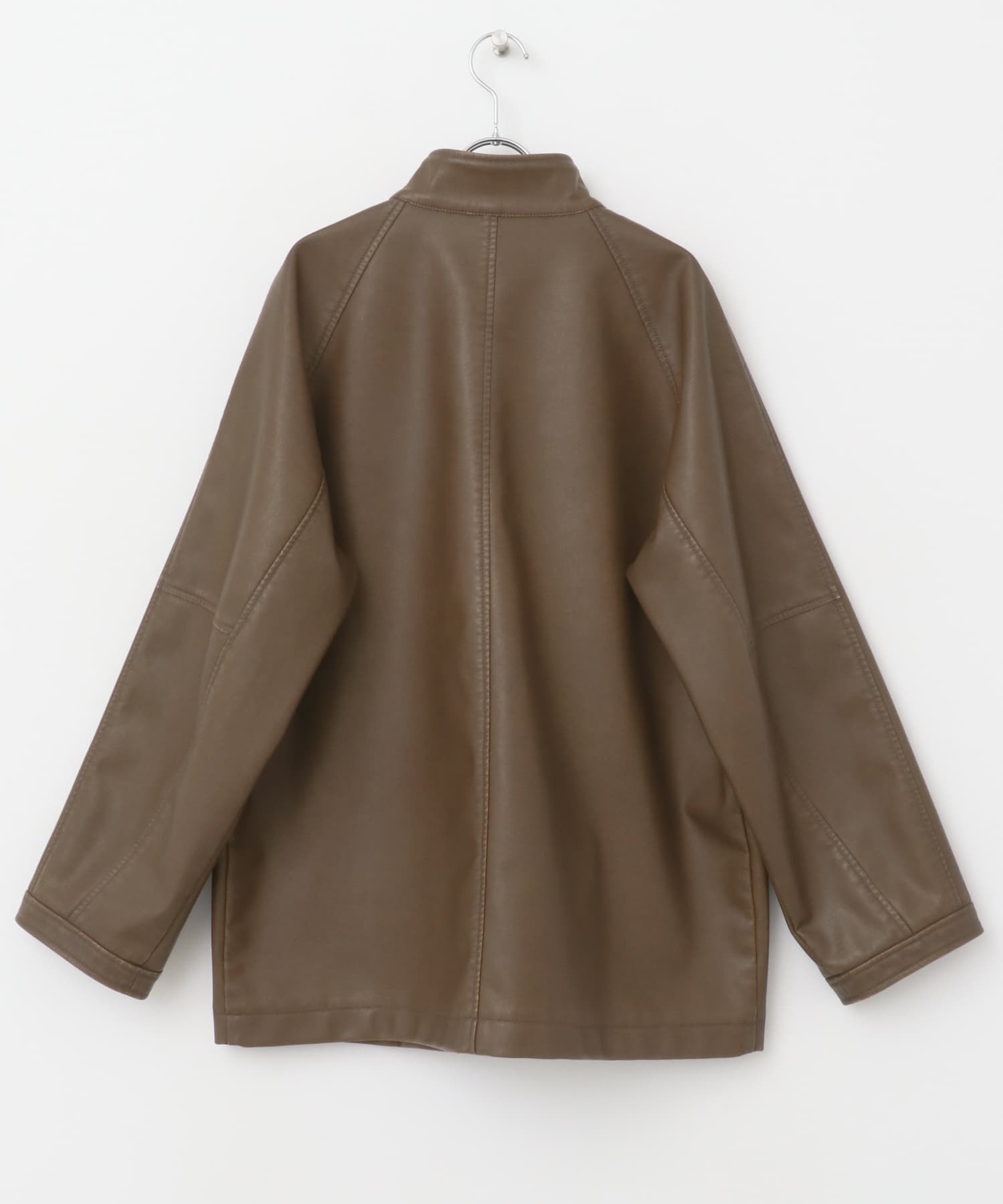 ウォッシュドサファリジャケット BROWN one
